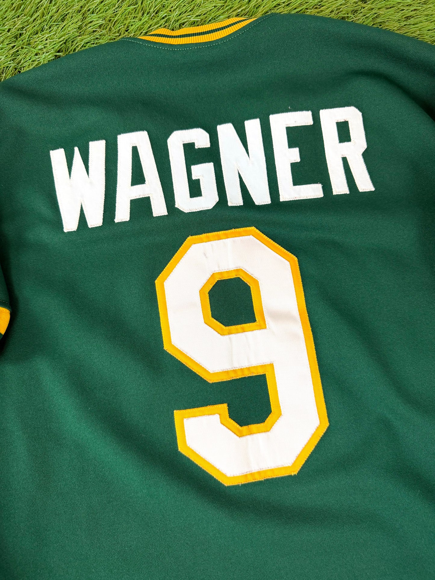 Oakland Athletics Mark Wagner 1984 Game Worn MLB Baseball Jersey (42/Large)