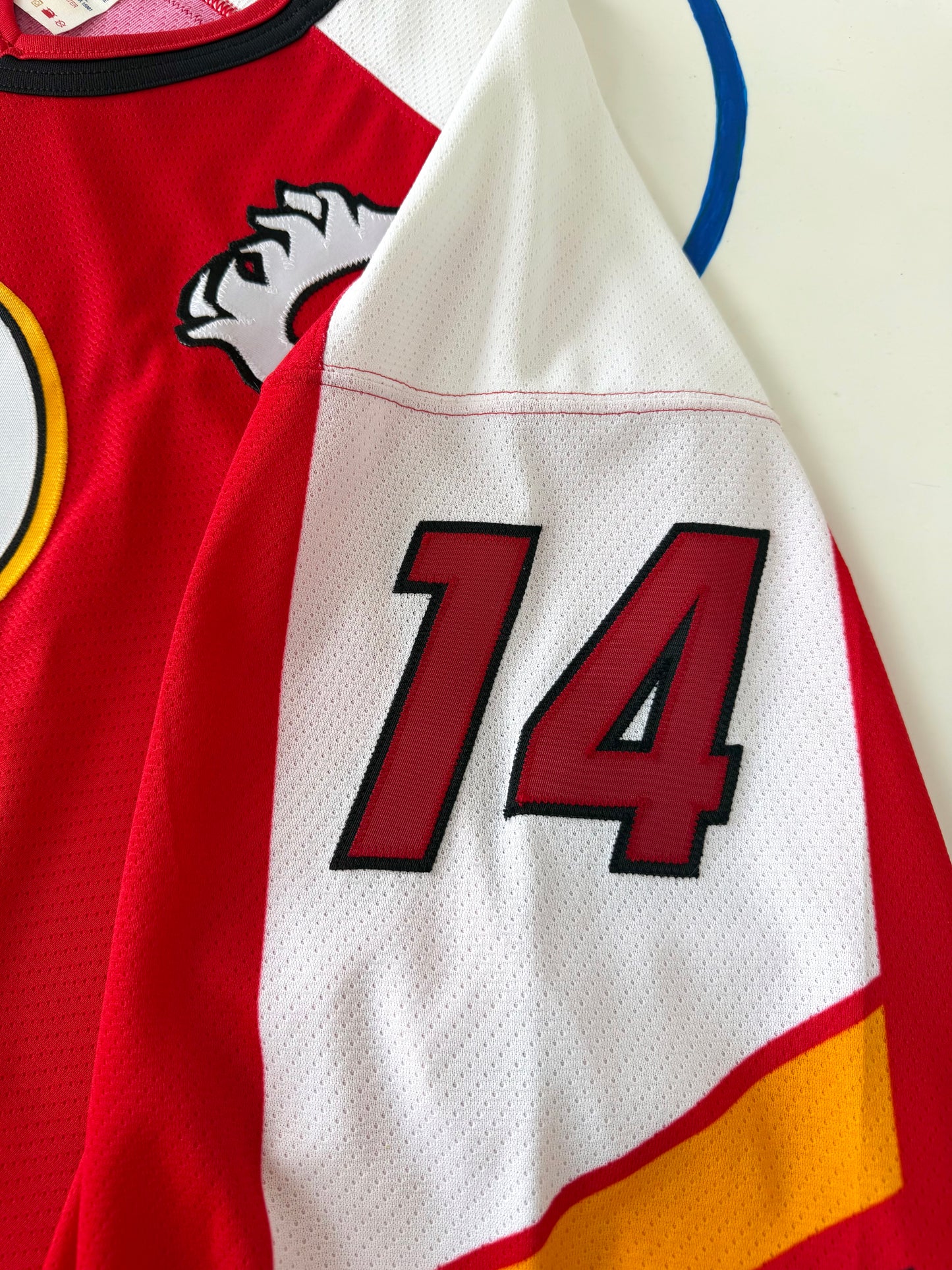 Calgary Flames Theo Fleury 1996-1997 NHL Hockey Jersey (54/XXL)