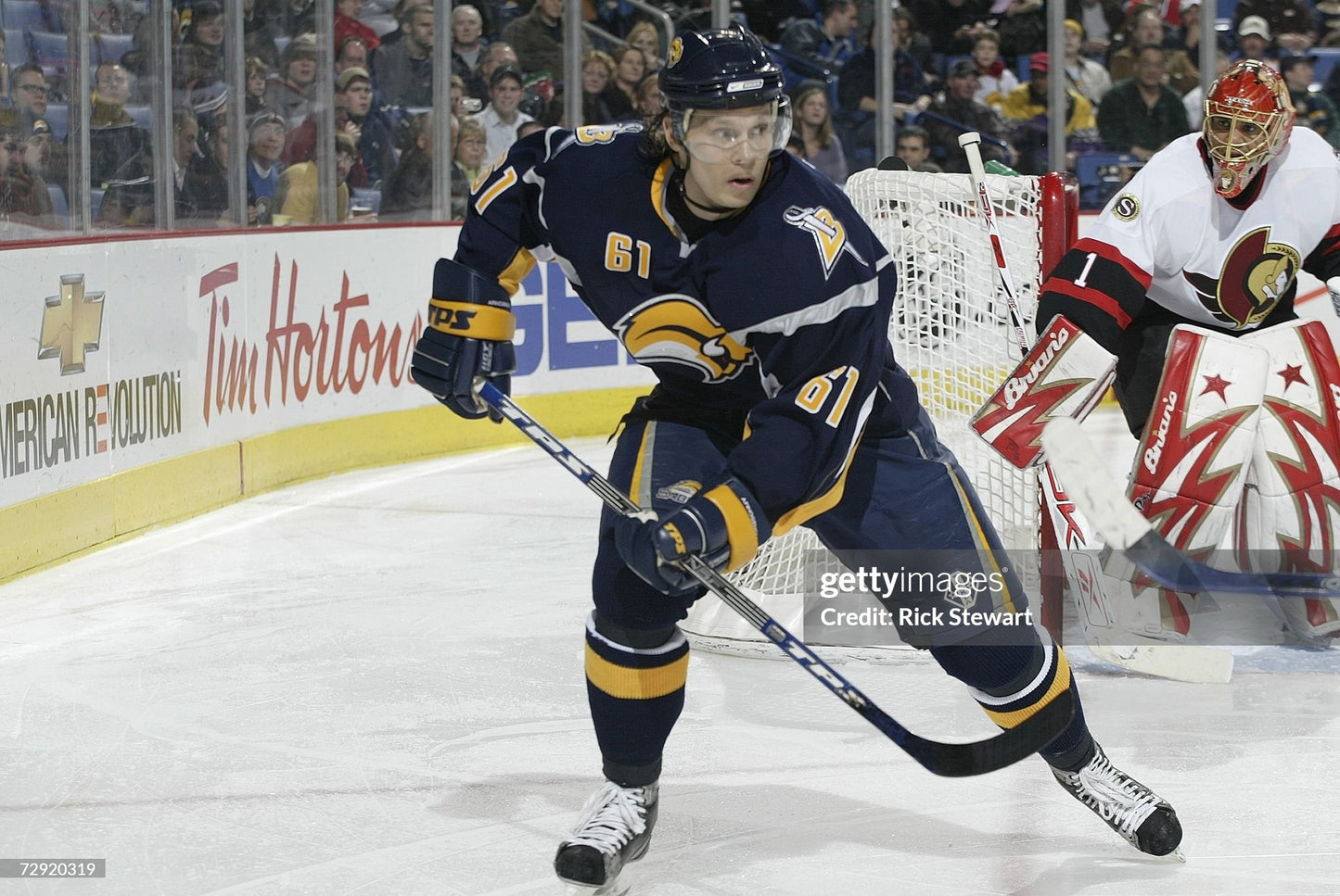 Buffalo Sabres Maxim Afinogenov 2006-2007 NHL Hockey Jersey (48/Large)