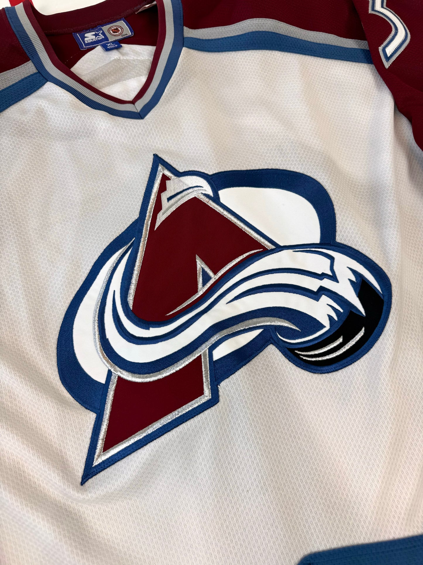 Colorado Avalanche 1996-1999 Patrick Roy NHL Hockey Jersey (XL)