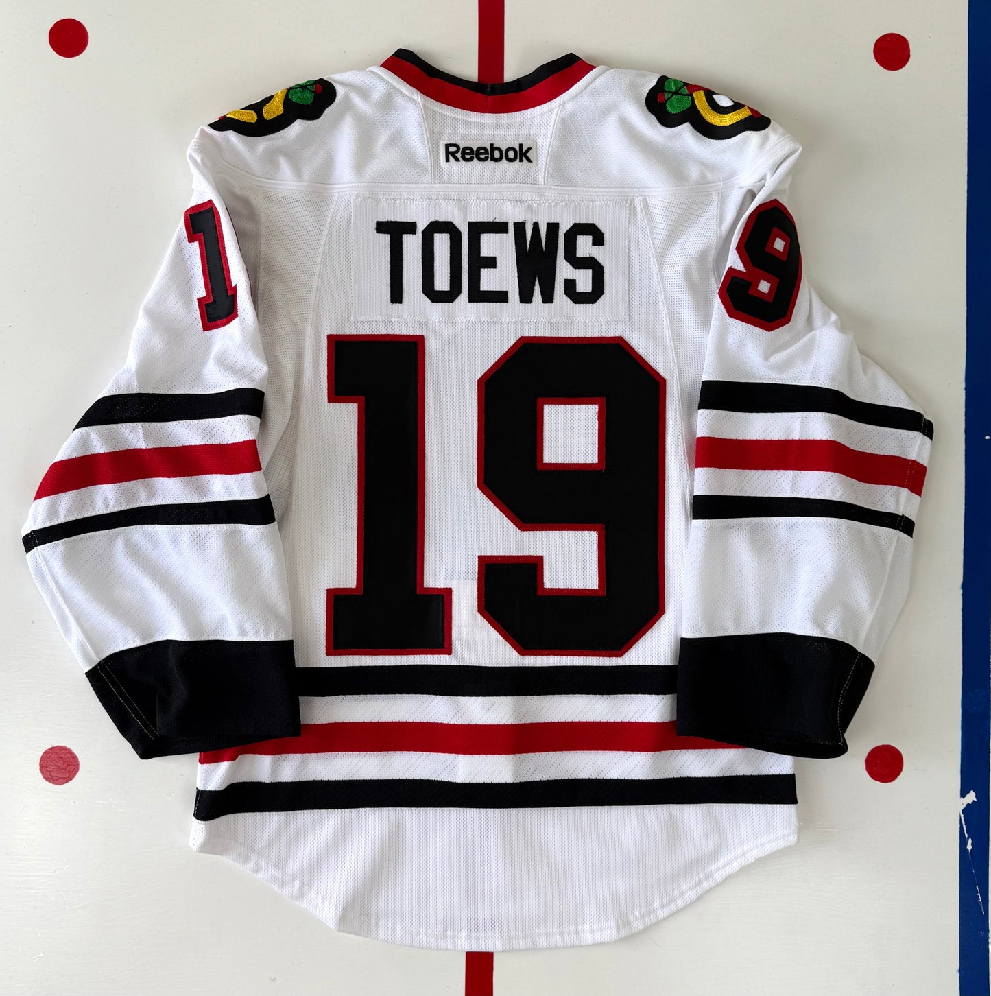 Chicago Blackhawks Jonathan Toews 2013 Stanley Cup Finals NHL Hockey Jersey (46/Small)