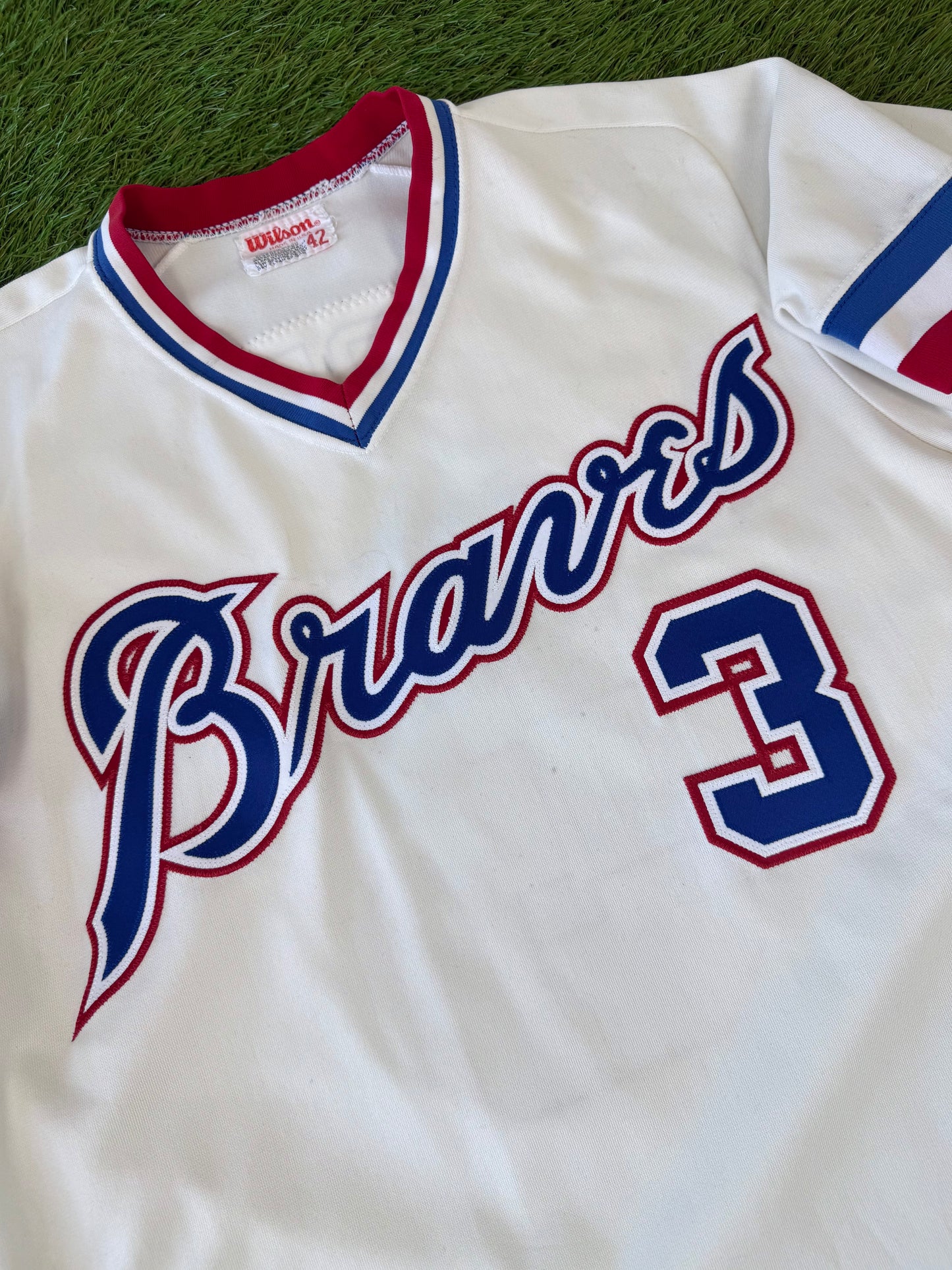 Atlanta Braves Dale Murphy 1980-1986 MLB Baseball Jersey (42/Medium)