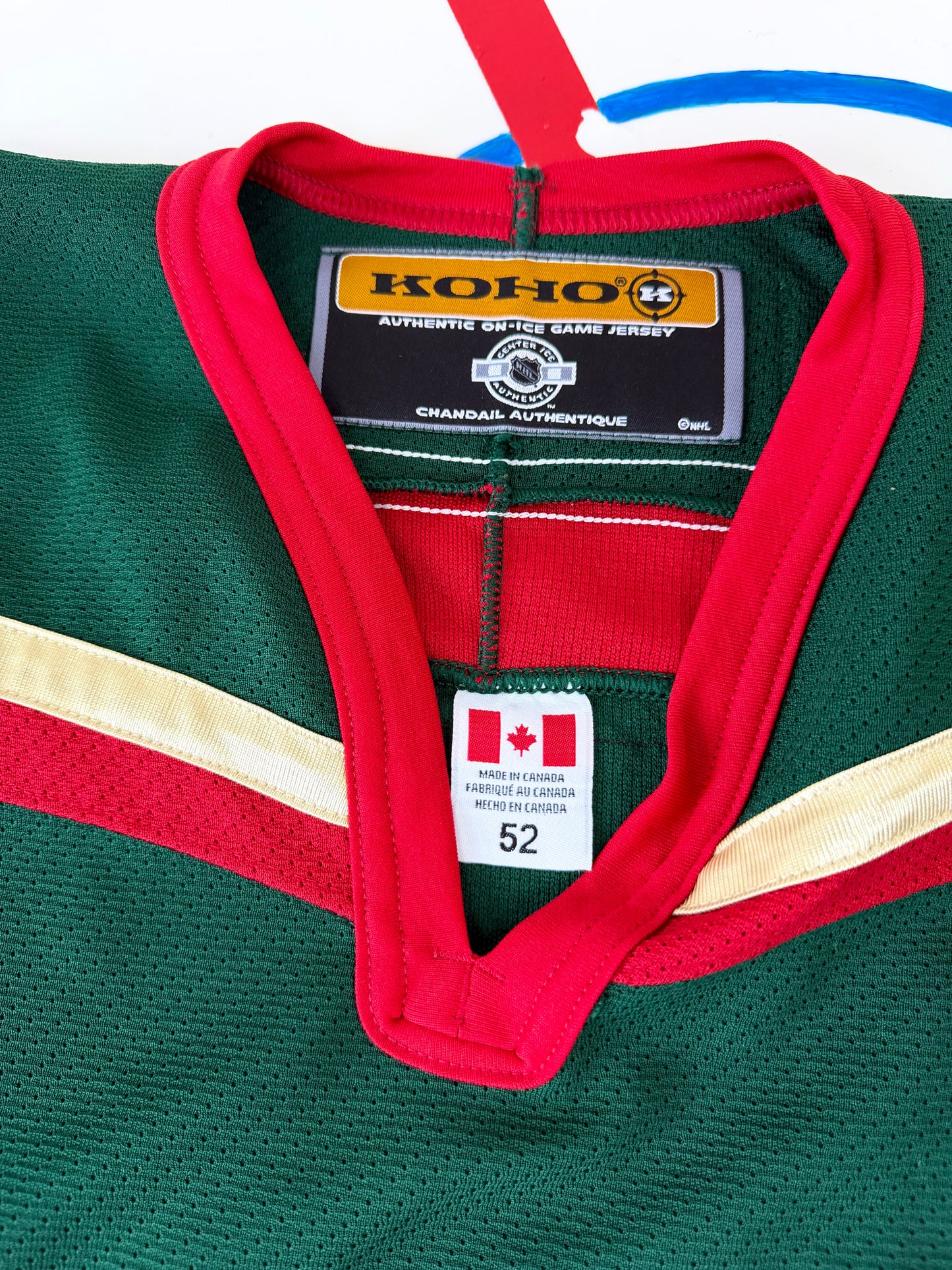 Minnesota Wild Scott Pellerin 2000-2001 NHL Hockey Jersey (52/XL)
