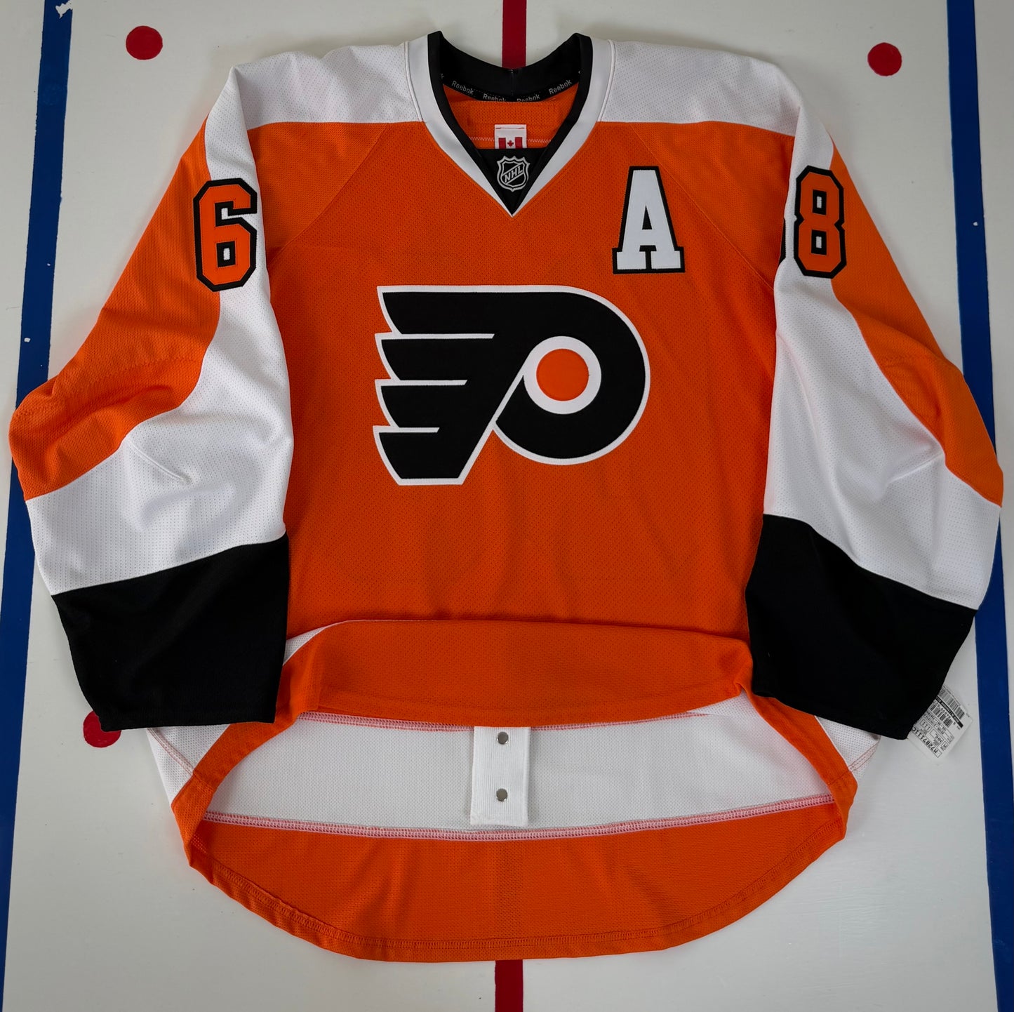 Philadelphia Flyers Jaromir Jagr 2011 NHL Hockey Jersey (58/XXXL)
