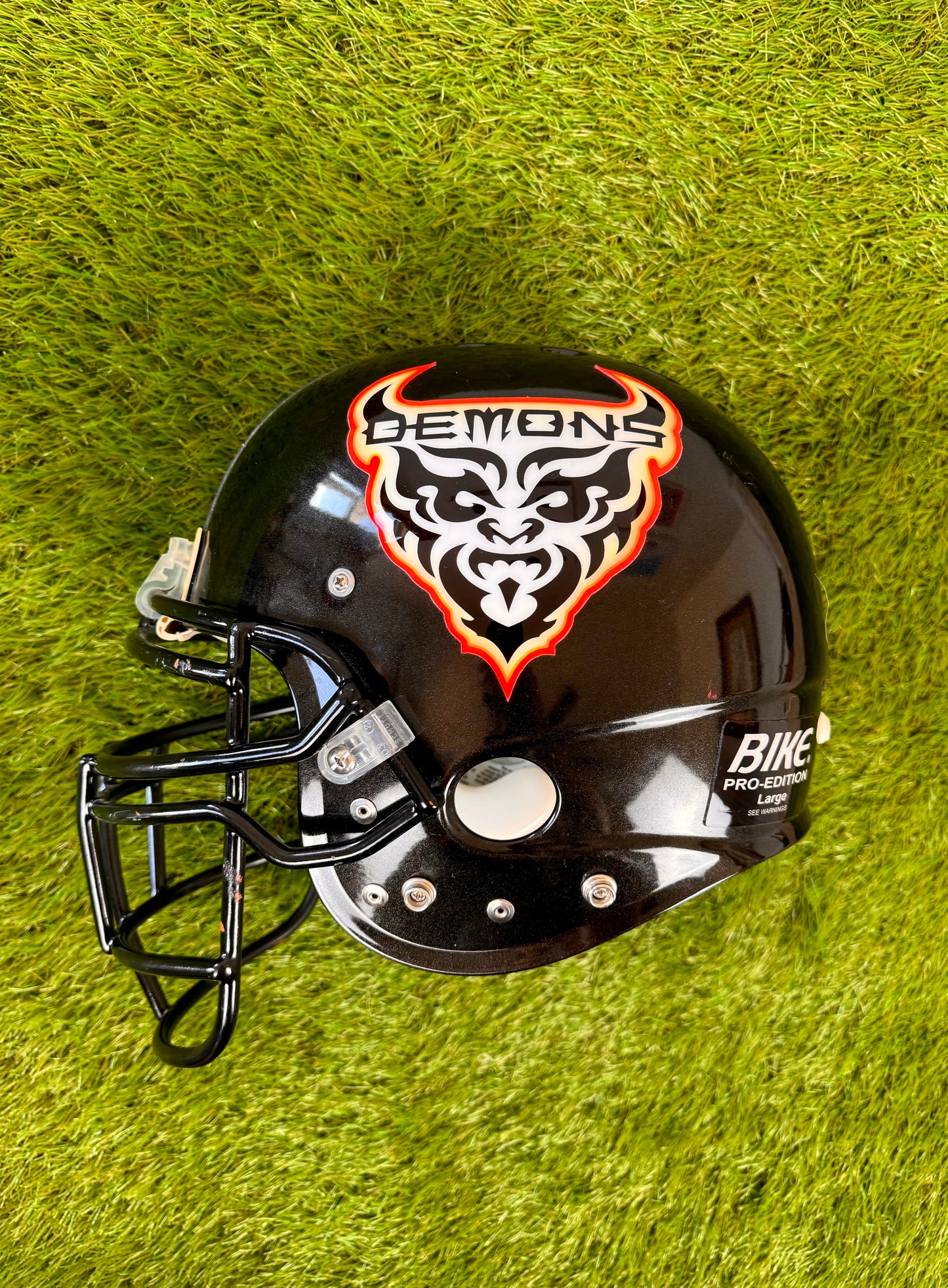 San Francisco Demons 2001 Game Worn XFL Football Helmet