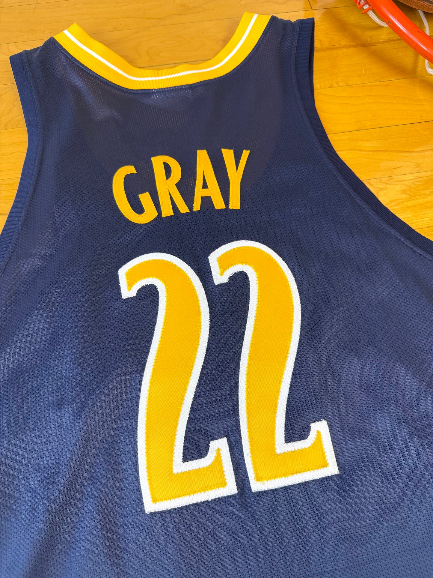 University of California Golden Bears Ed Gray 1996-1997 College Basketball Jersey (44/Large)