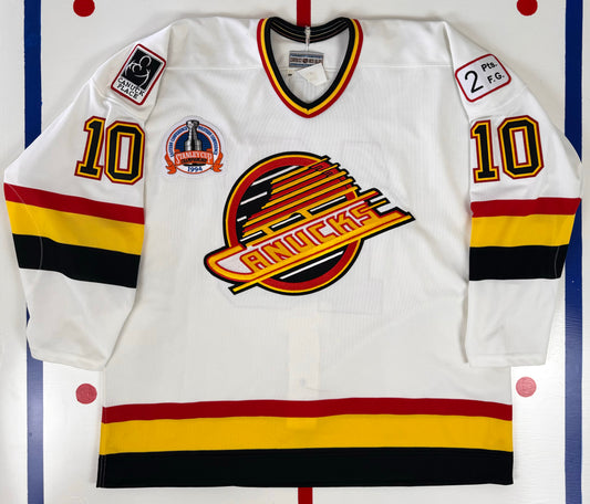 Vancouver Canucks Pavel Bure 1994 Stanley Cup Finals NHL Hockey Jersey (54/XXL)