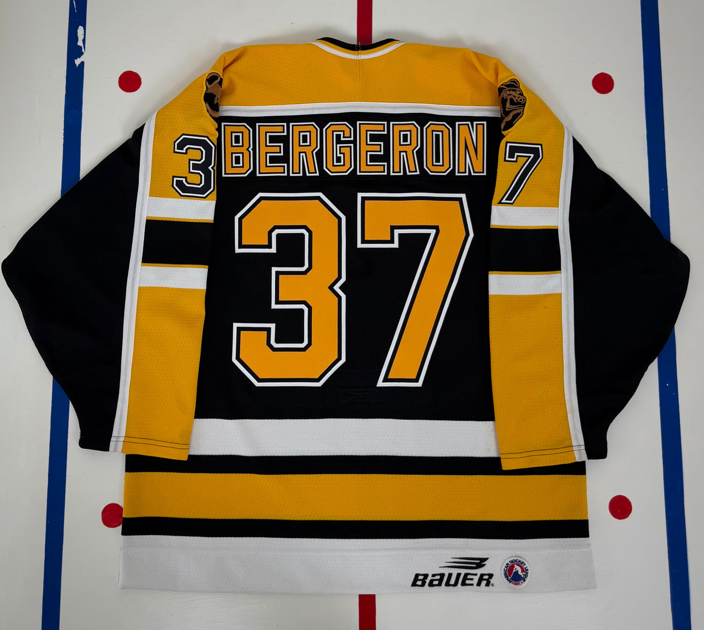 Providence Bruins Patrice Bergeron 2004-2005 NHL Hockey Jersey (52/XL)
