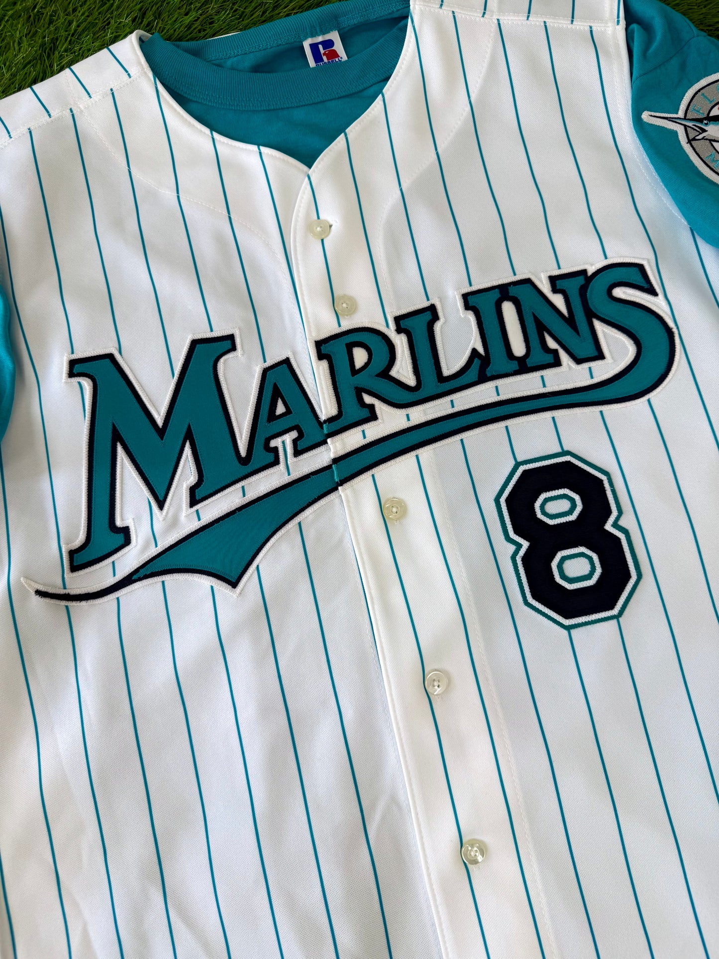 Florida Marlins 1995-1996 Andre Dawson MLB Baseball Vest Jersey and Undershirt (46/Large)
