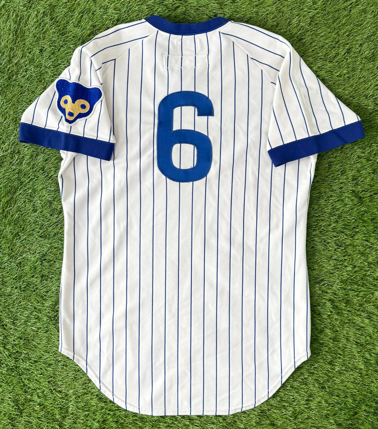 Chicago Cubs Tim Hosley 1976 Game Worn MLB Baseball Jersey (44/Large)