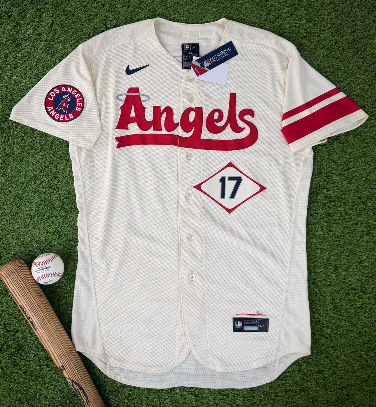 Los Angeles Angles Shohei Ohtani 2022 City Connect MLB Baseball Jersey (44/Large)