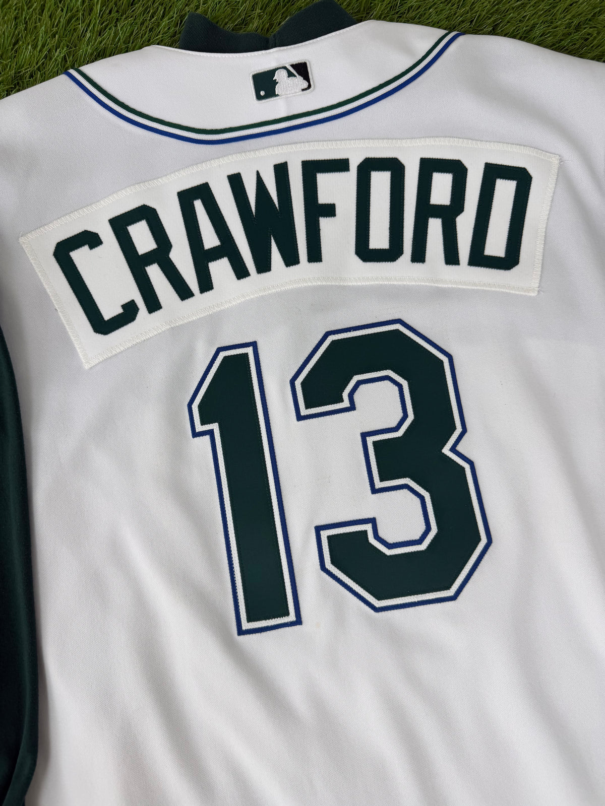 Tampa Bay Devil Rays Carl Crawford 2005-2006 MLB Baseball Vest Jersey & Undershirt (48/XL)