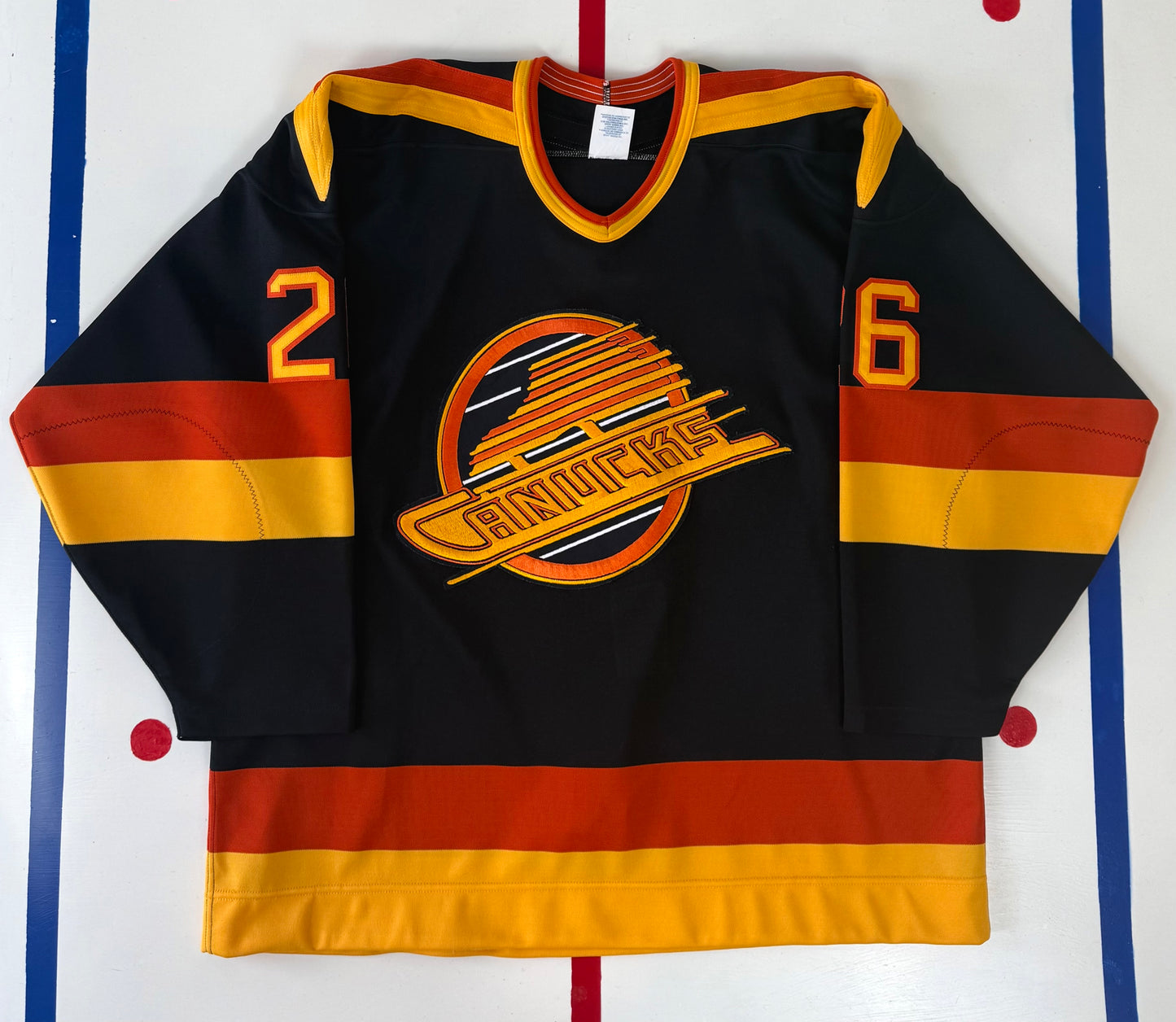 Vancouver Canucks Petri Skriko 1987-1988 NHL Hockey Jersey (52/XL)