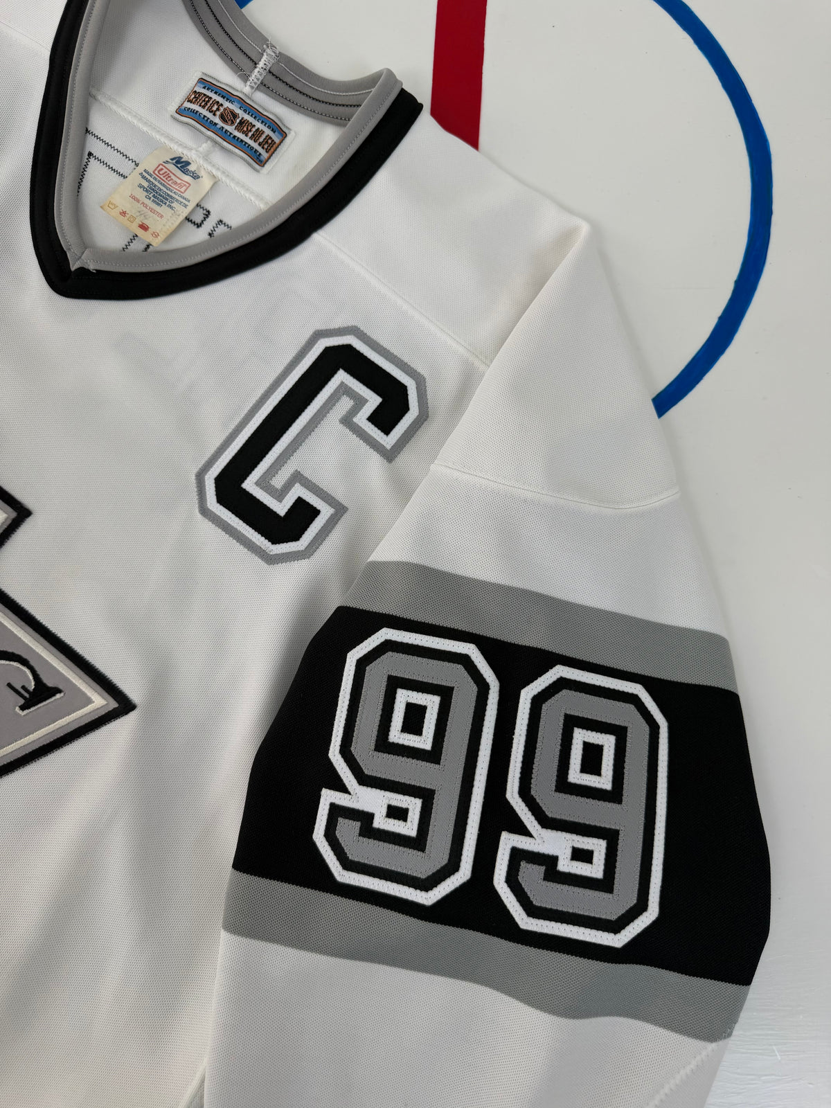 Los Angeles Kings Wayne Gretzky 1993 Stanley Cup Finals NHL Hockey Jersey (44/Medium)