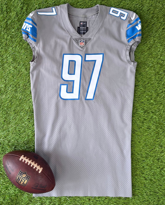 Detroit Lions Aidan Hutchinson 2022 NFL Football Jersey (46/Large)
