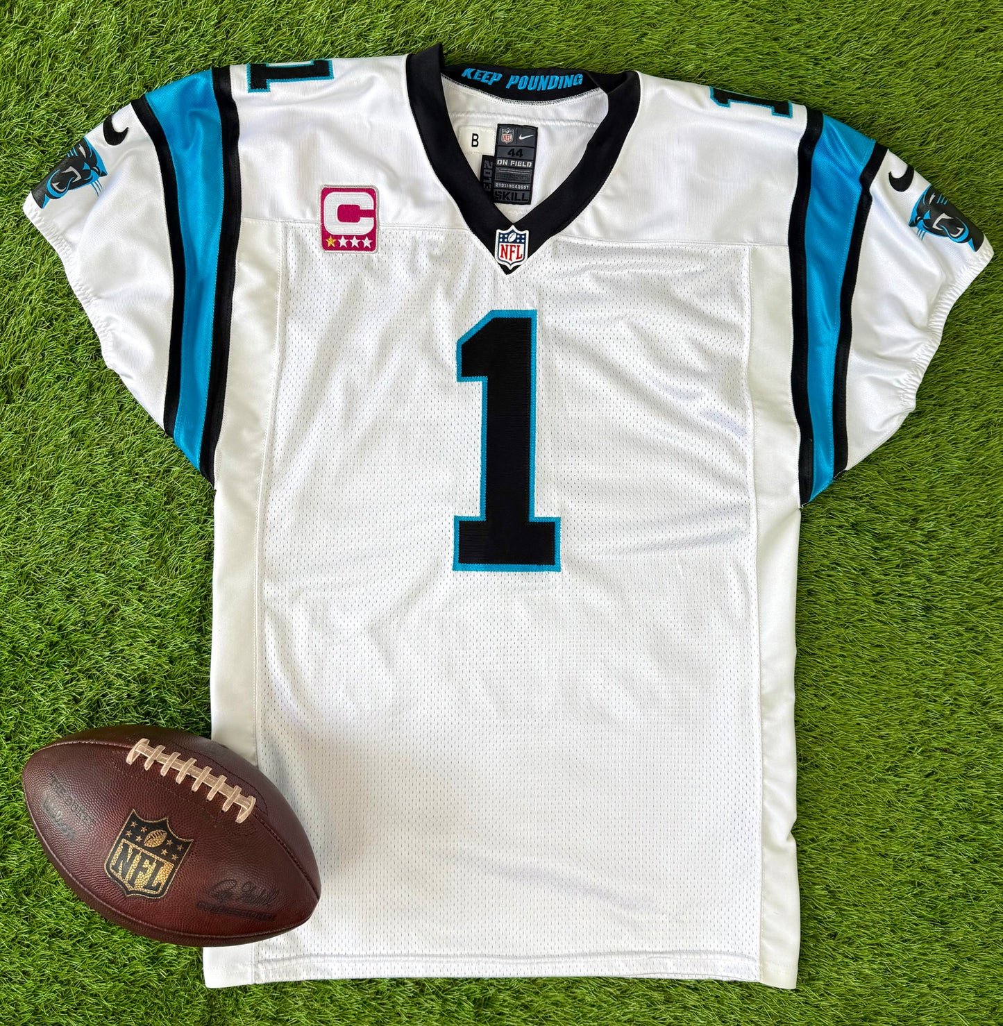 Carolina Panthers 2013 Cam Newton NFL Football Jersey (44/Large)