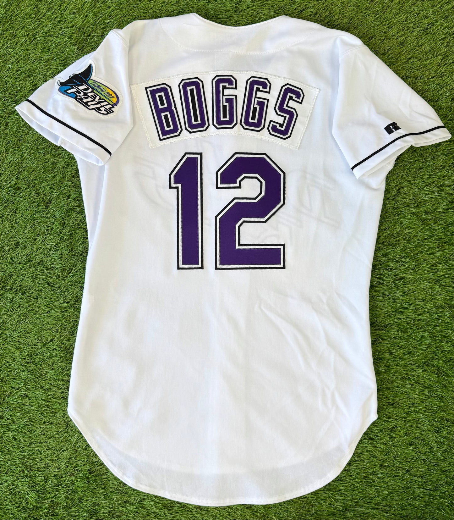 Tampa Bay Devil Rays Wade Boggs 1999 MLB Baseball Jersey (40/Medium)