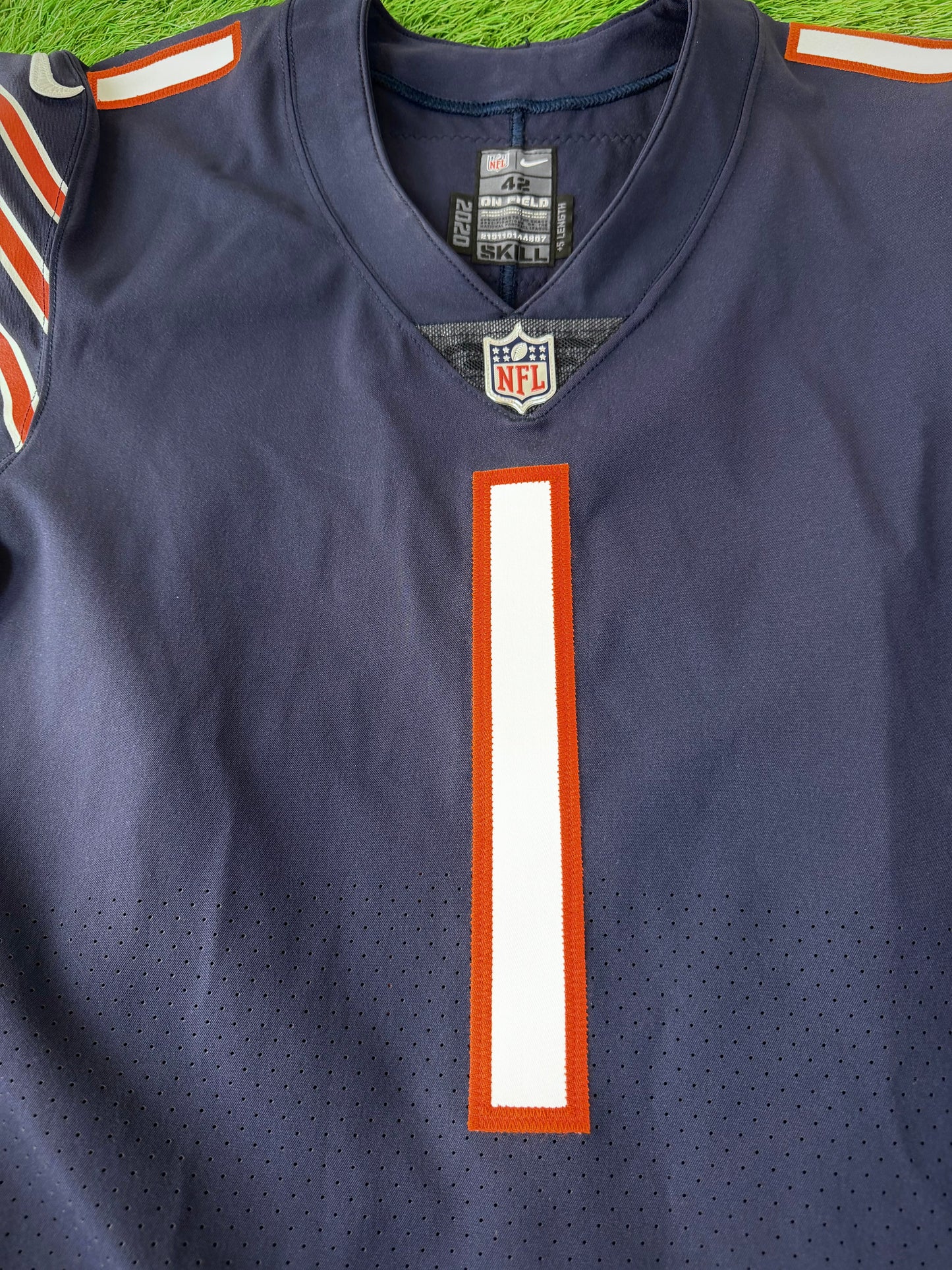 Chicago Bears Justin Fields 2021 Team Issued NFL Football Jersey (42/Medium)