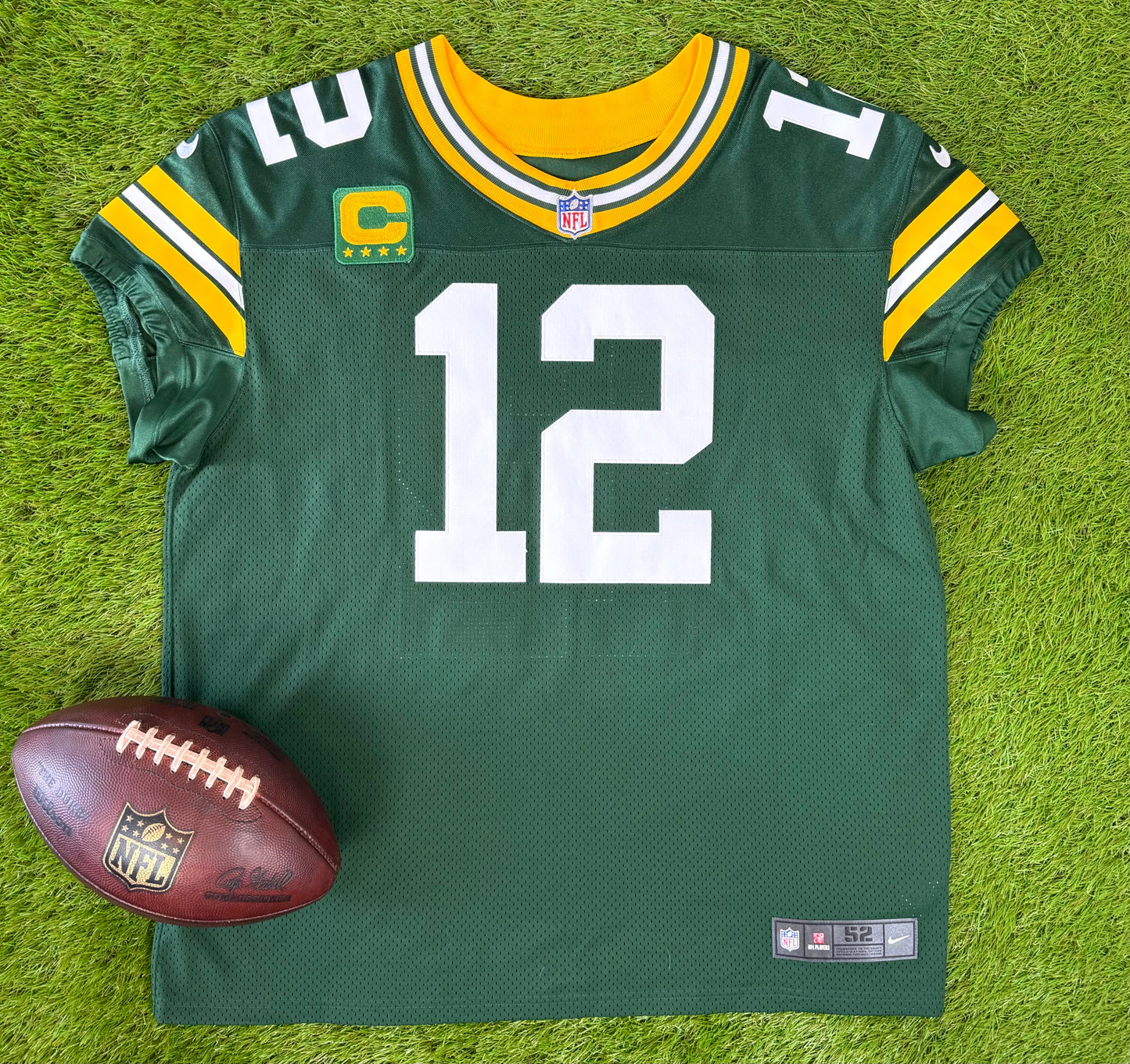 Green Bay Packers 2021-2022 Aaron Rodgers NFL Football Jersey (52/XXL)