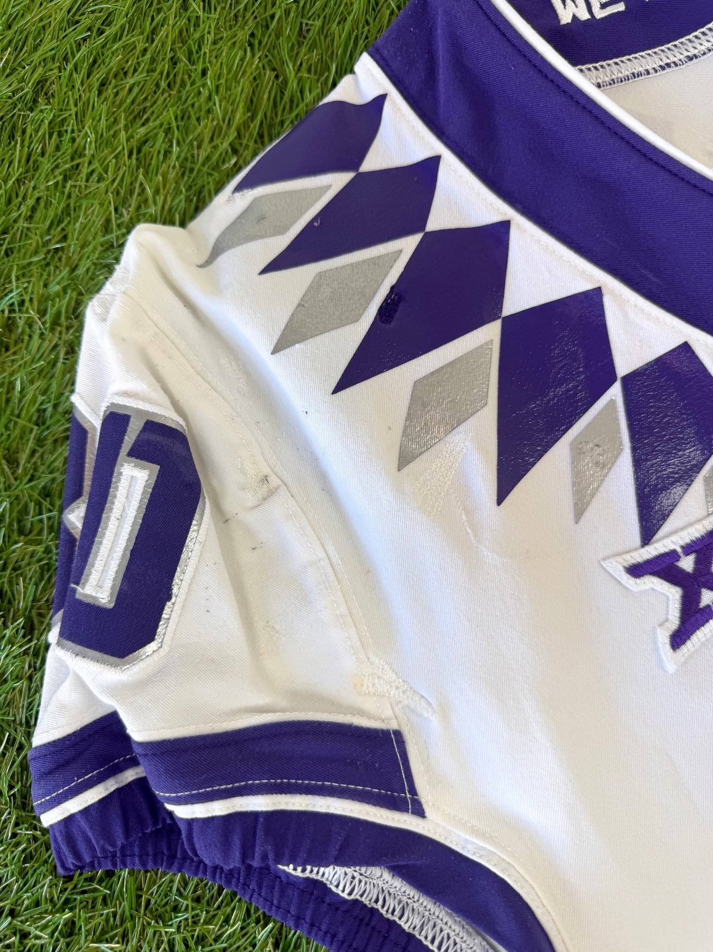 Texas Christian University Horned Frogs Drew Scott 2023 National Championship College Football Jersey (40/Medium)