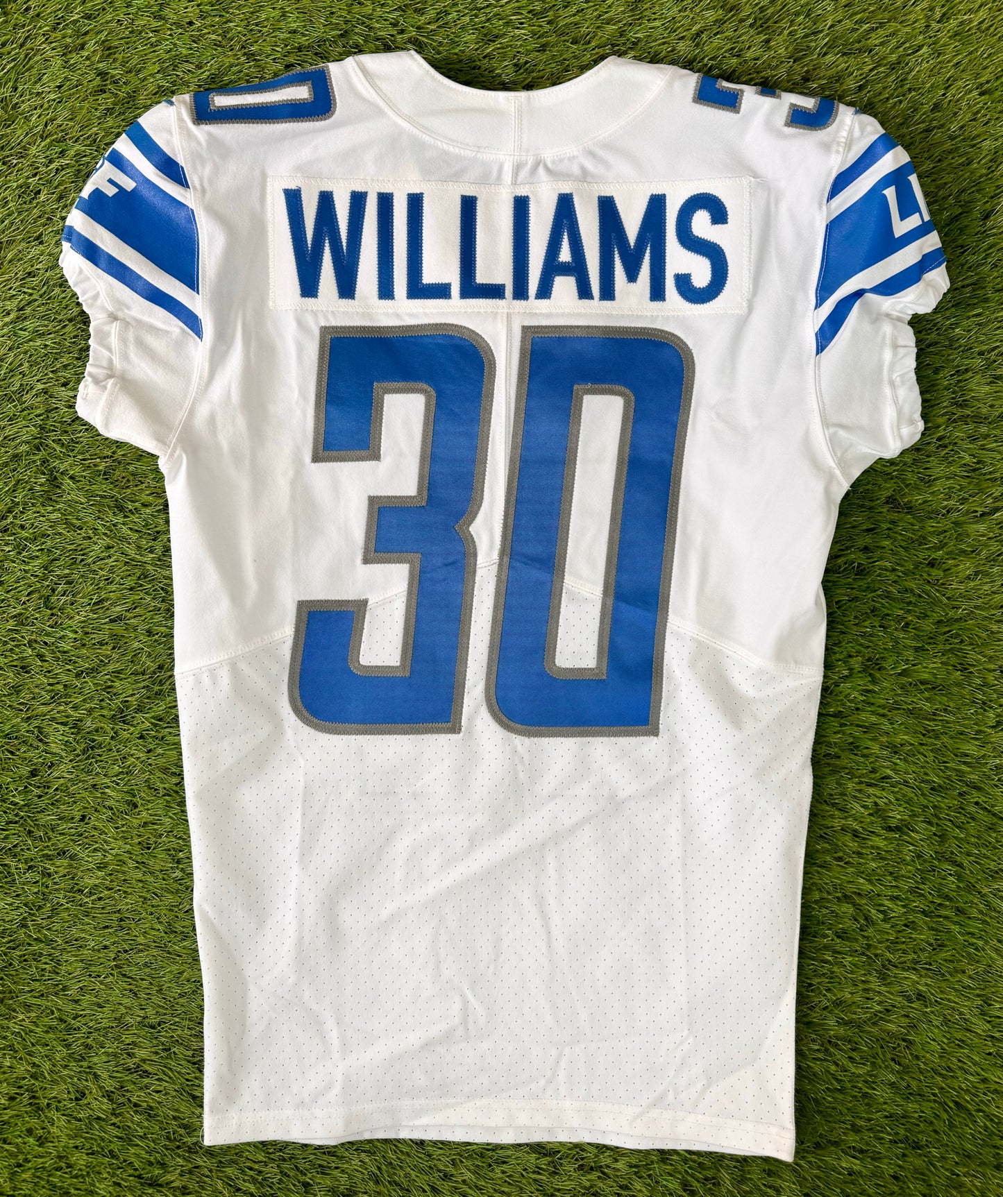 Detroit Lions 2022 Game Issued Jamaal Williams NFL Football Jersey (40/Medium)
