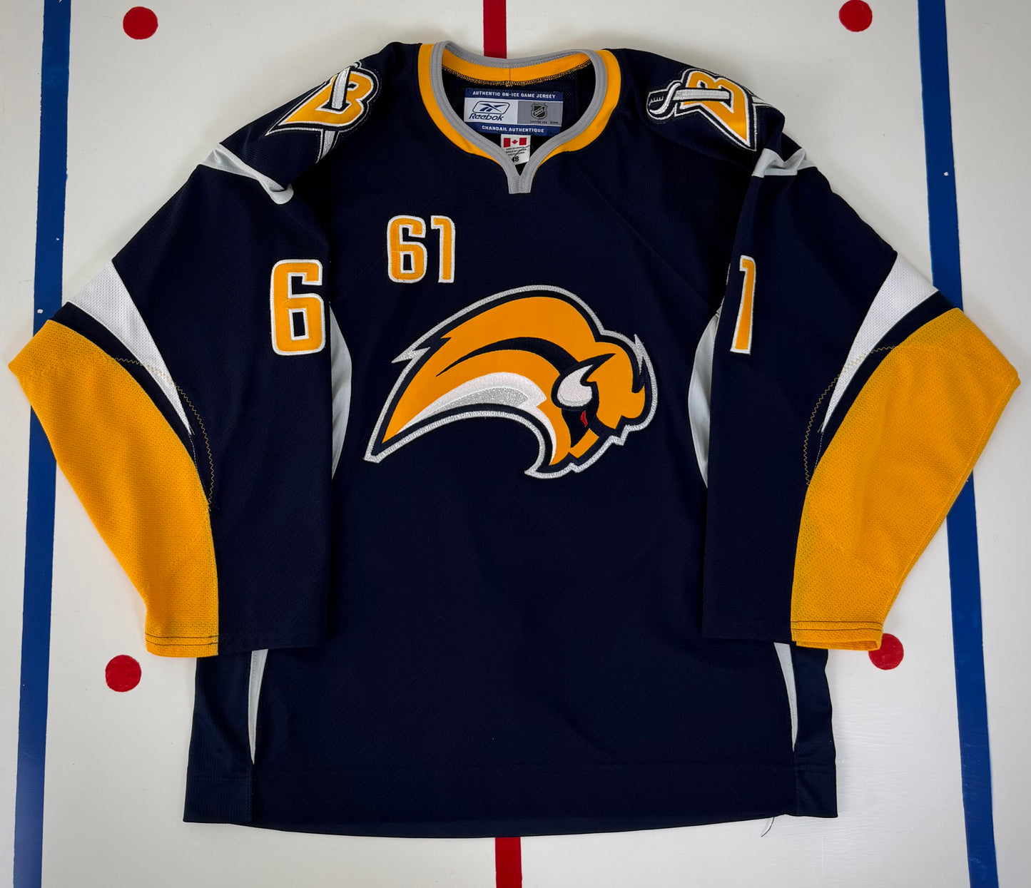 Buffalo Sabres Maxim Afinogenov 2006-2007 NHL Hockey Jersey (48/Large)