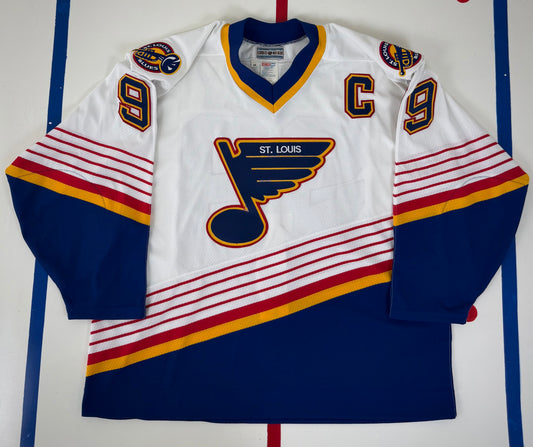 St. Louis Blues Wayne Gretzky 1996 NHL Hockey Jersey (54/XXL)