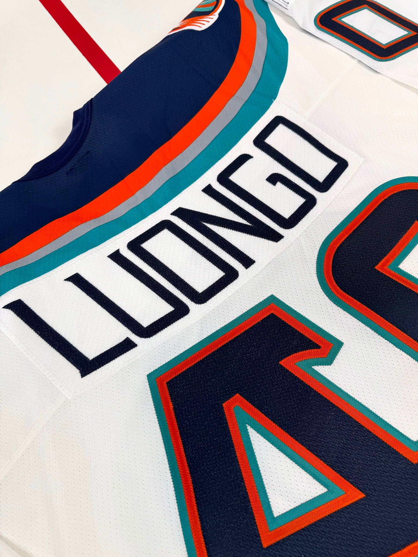 New York Islanders Roberto Luongo 1997 Preseason NHL Hockey Jersey (56G/XXXL)