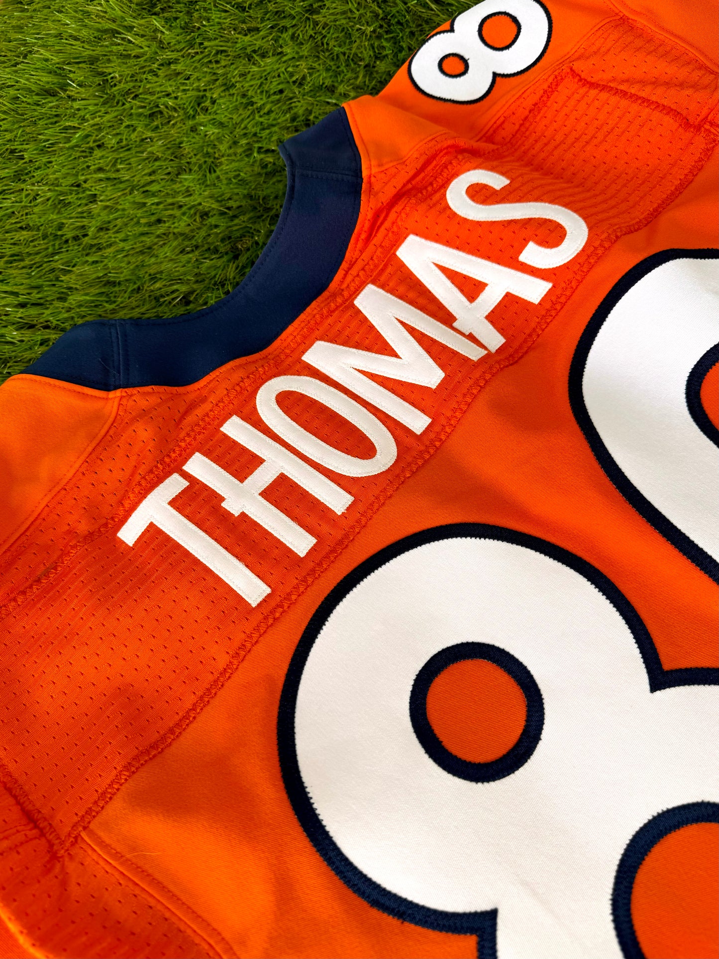 Denver Broncos Julius Thomas 2014 Game Worn NFL Football Jersey (44/Large)