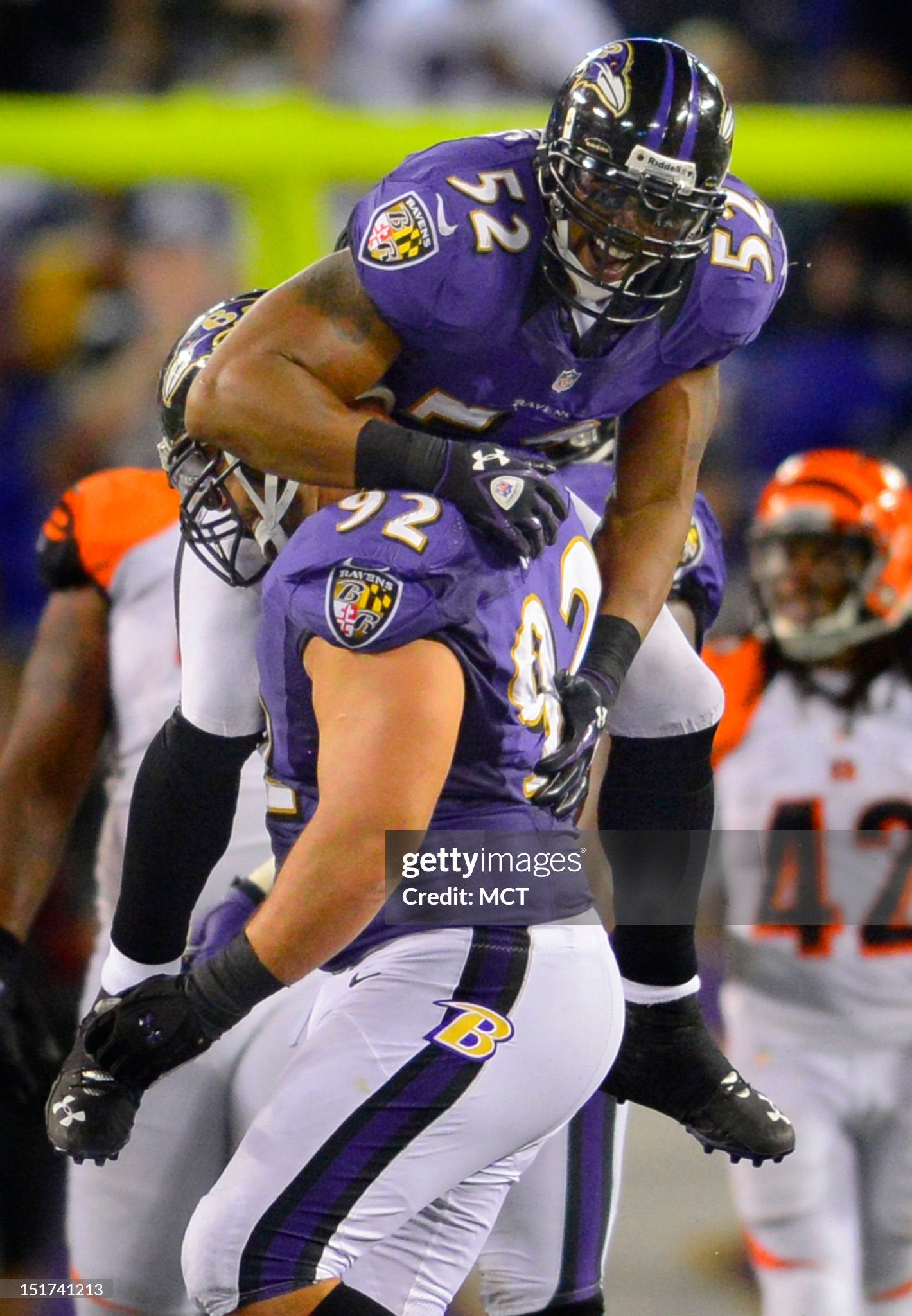 Baltimore Ravens Ray Lewis NFL Football Jersey (40/Medium)