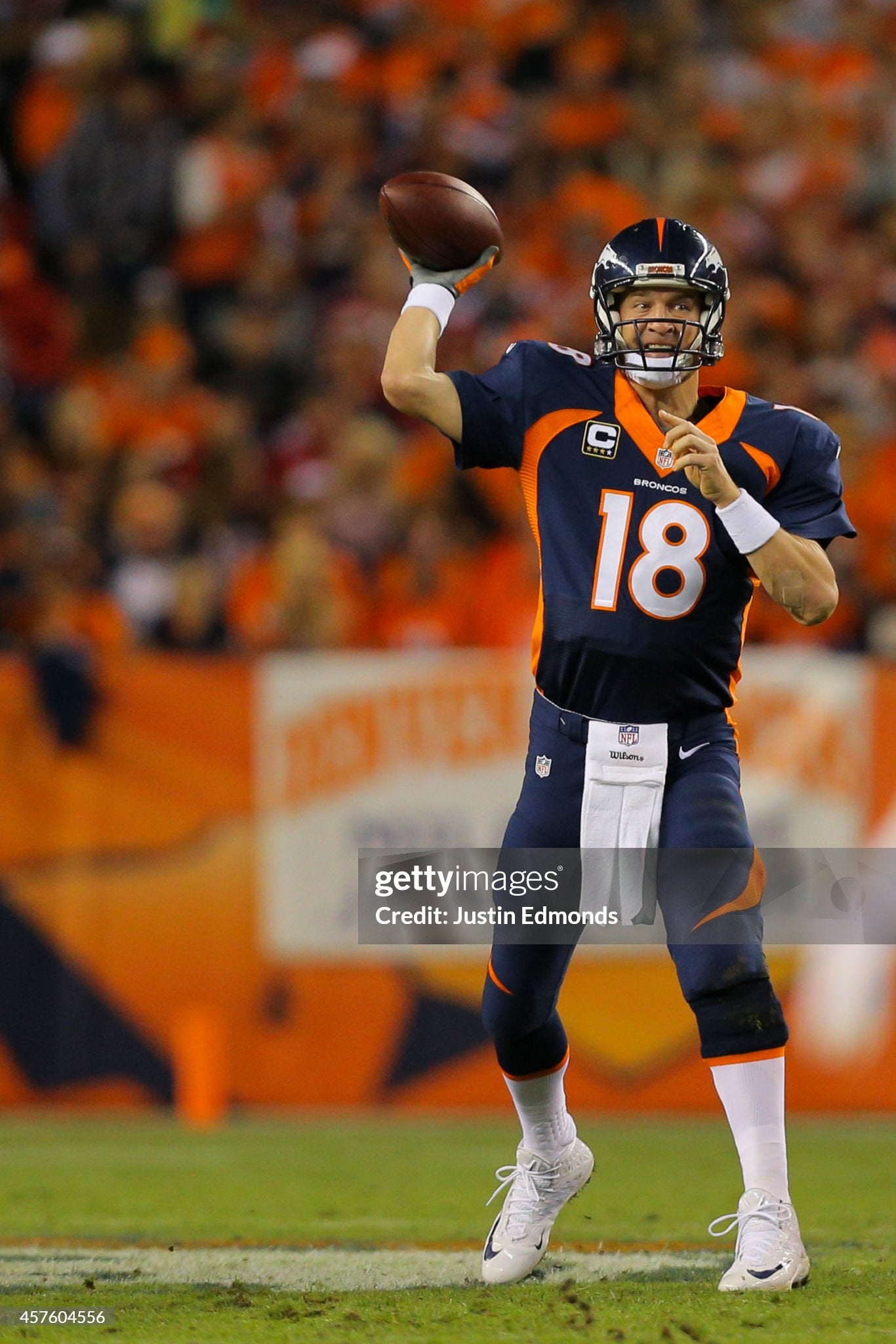 Denver Broncos 2012 Peyton Manning NFL Football Jersey (56/XXXL)
