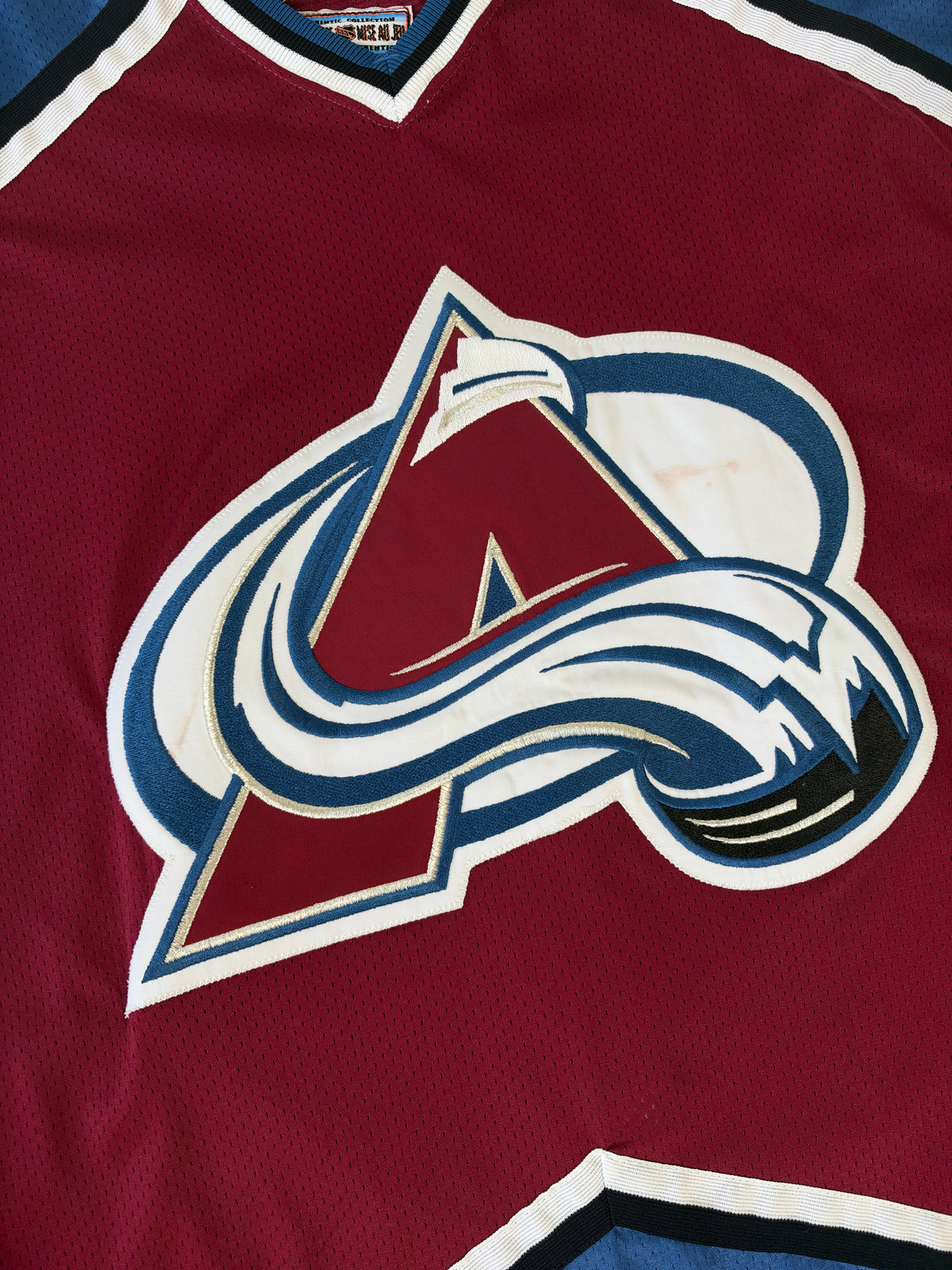 Colorado Avalanche 1996-1997 Adam Deadmarsh Game Worn NHL Hockey Jersey (56/XXL)