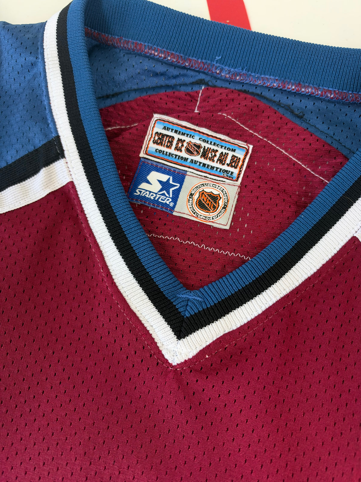 Colorado Avalanche 1996-1997 Adam Deadmarsh Game Worn NHL Hockey Jersey (56/XXL)