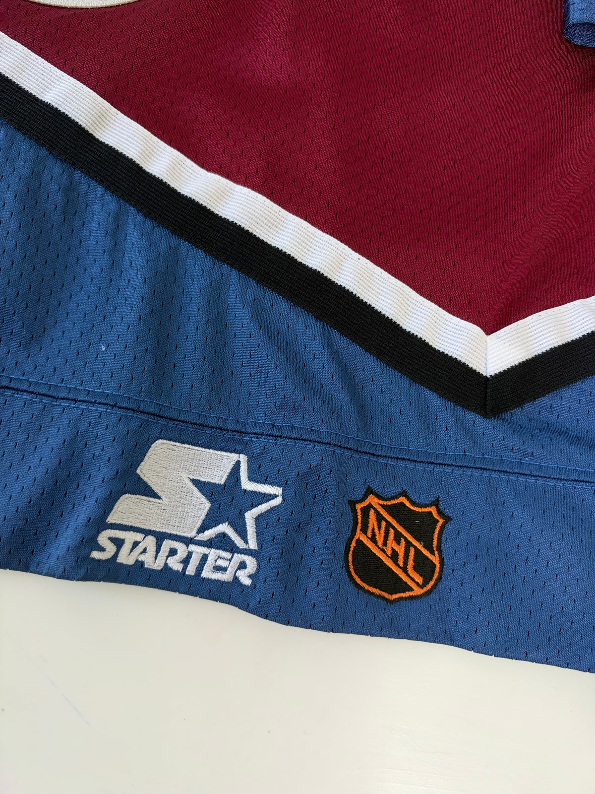 Colorado Avalanche 1996-1997 Adam Deadmarsh Game Worn NHL Hockey Jersey (56/XXL)
