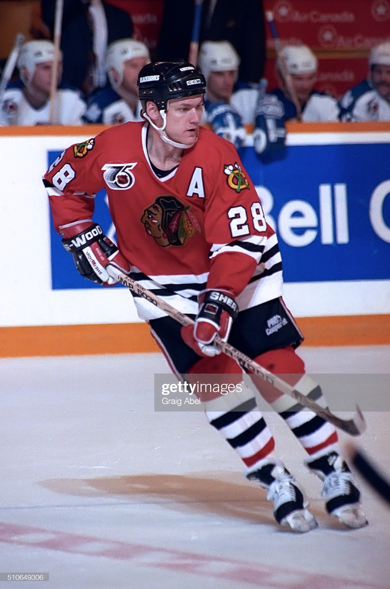 Chicago Blackhawks 1991-1992 Steve Larmer NHL Hockey Jersey (44/Medium)