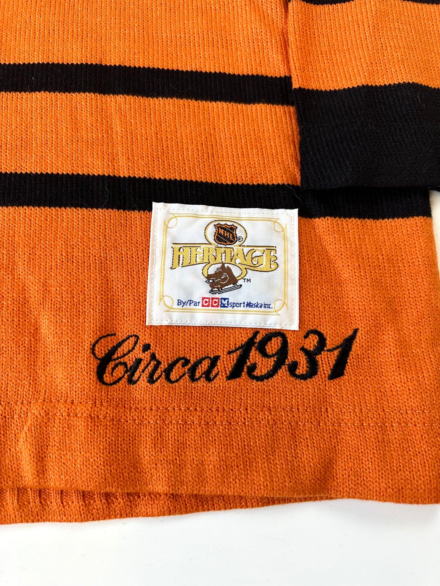 Philadelphia Quakers 1931 Wool Sweater NHL Hockey Jersey (XL)