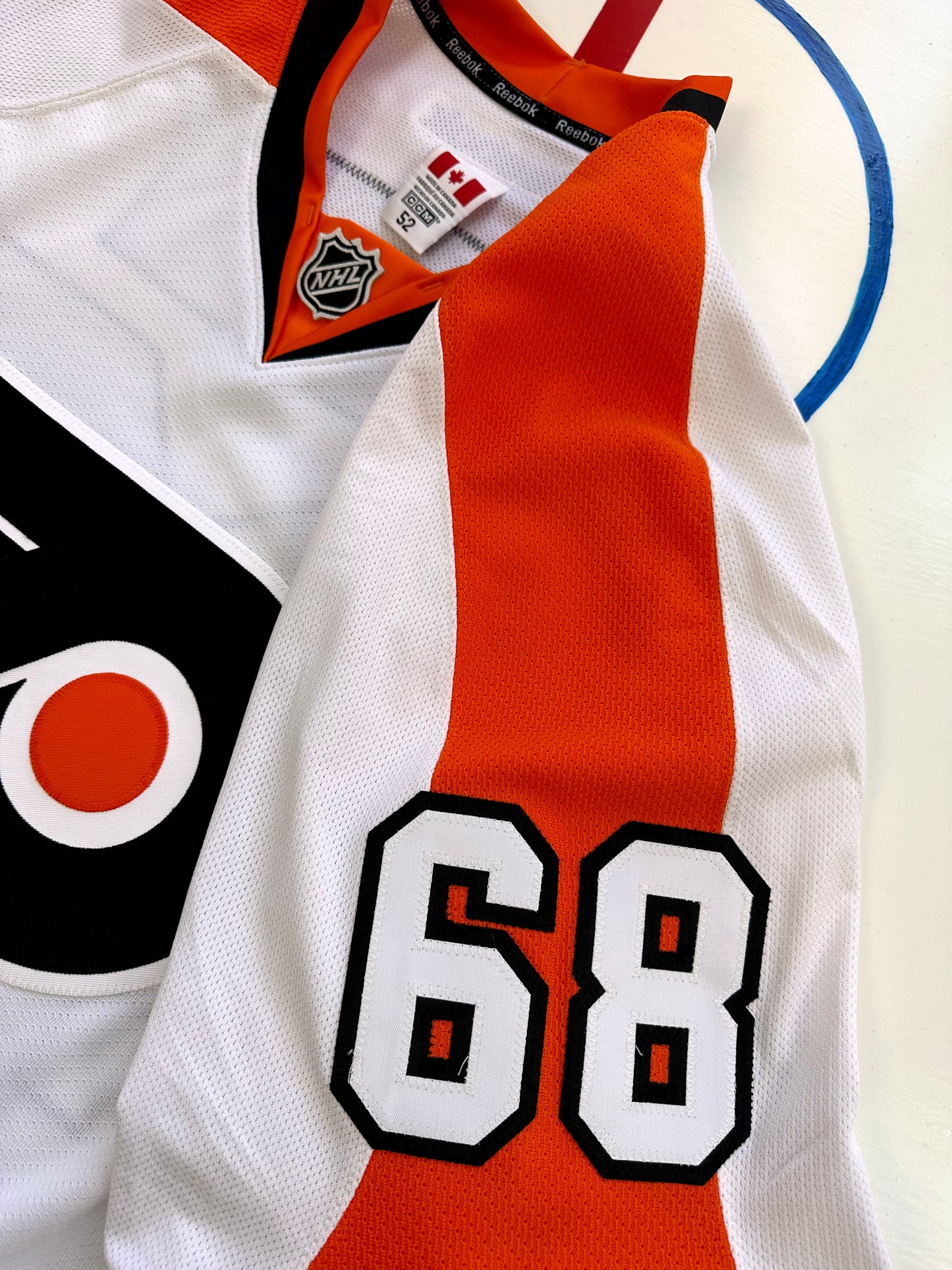 Philadelphia Flyers 2011-2012 Jaromir Jagr NHL Hockey Jersey (52/Large)
