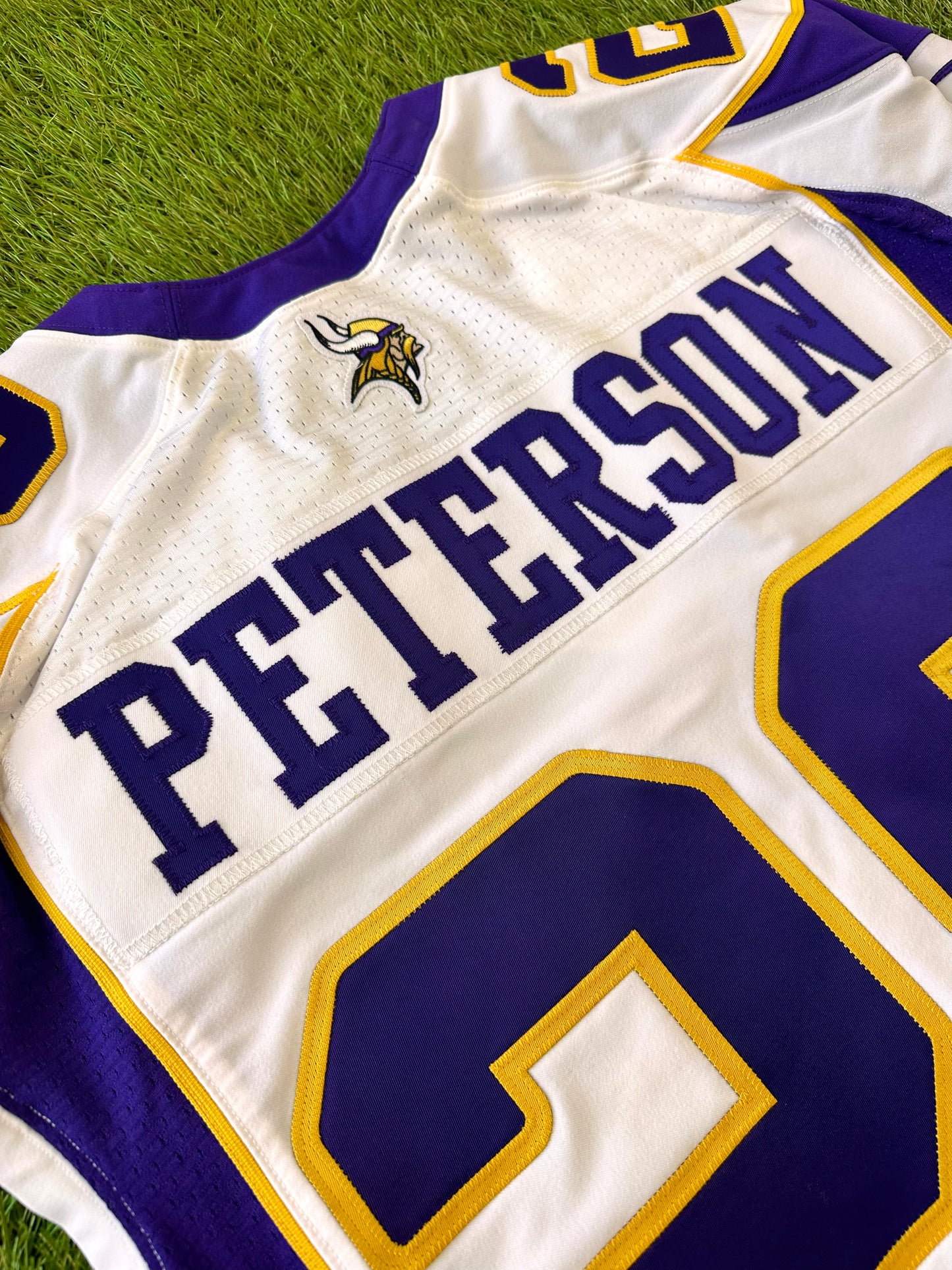 Minnesota Vikings Adrian Peterson 2012 Team Issued NFL Football Jersey (50/XL)