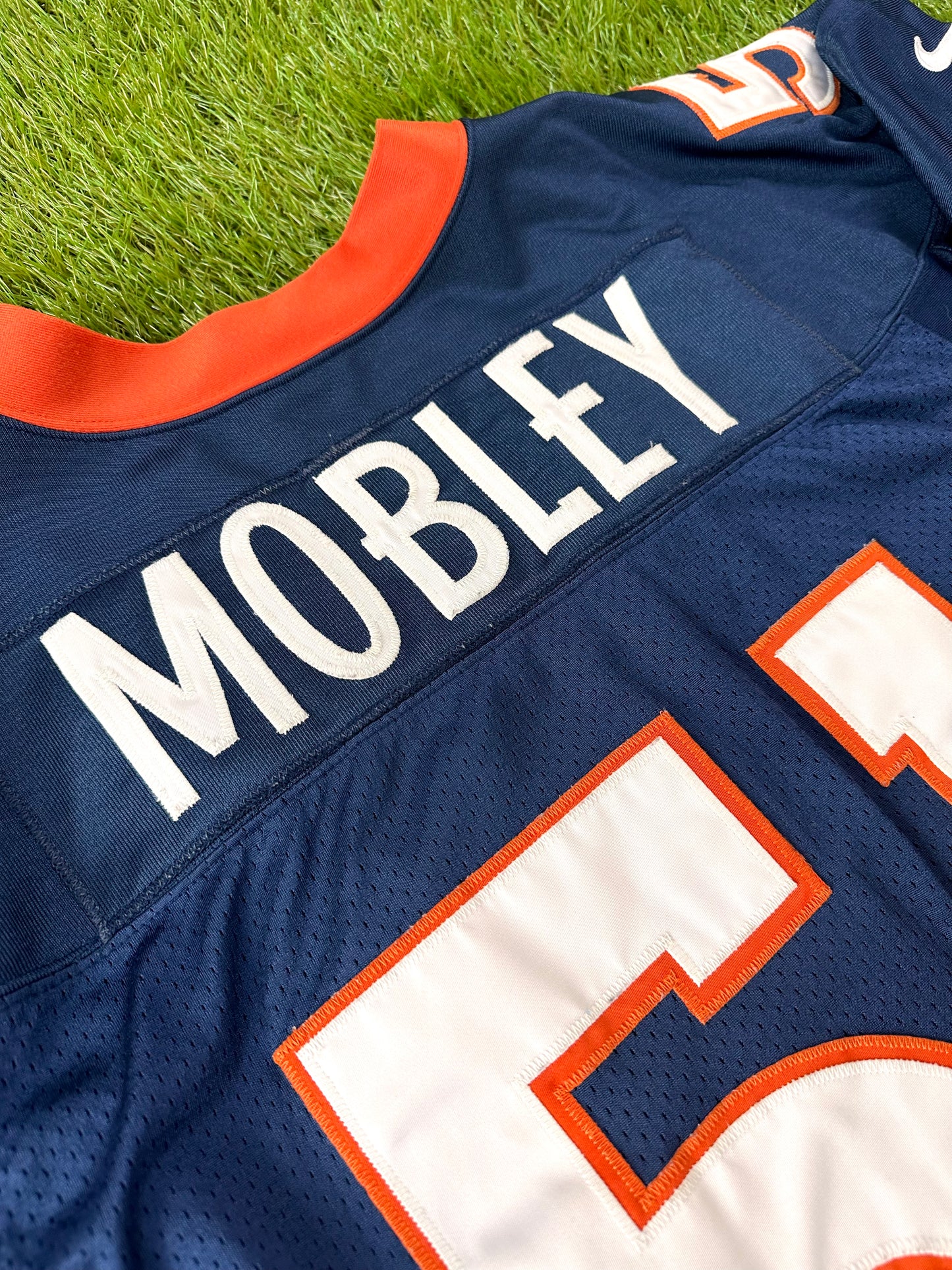 Denver Broncos John Mobley 1997-2000 NFL Football Jersey (52/XXL)