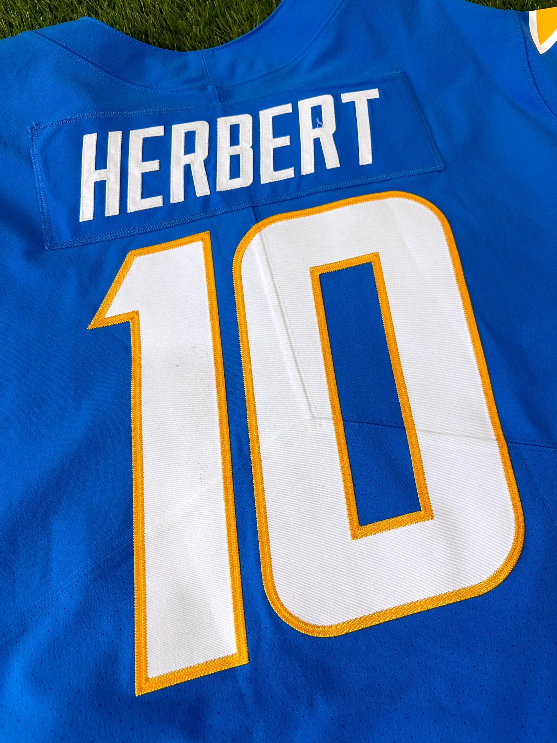 Authentic Justin Herbert Nike Elite Los Angeles Chargers Jersey