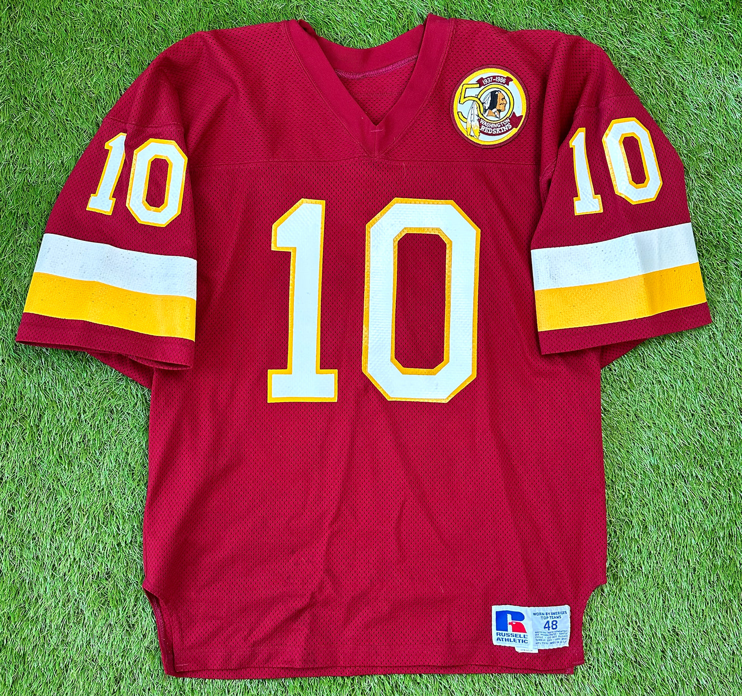 Washington Redskins 1986 Jay Schroeder NFL Football Jersey (48/XL)