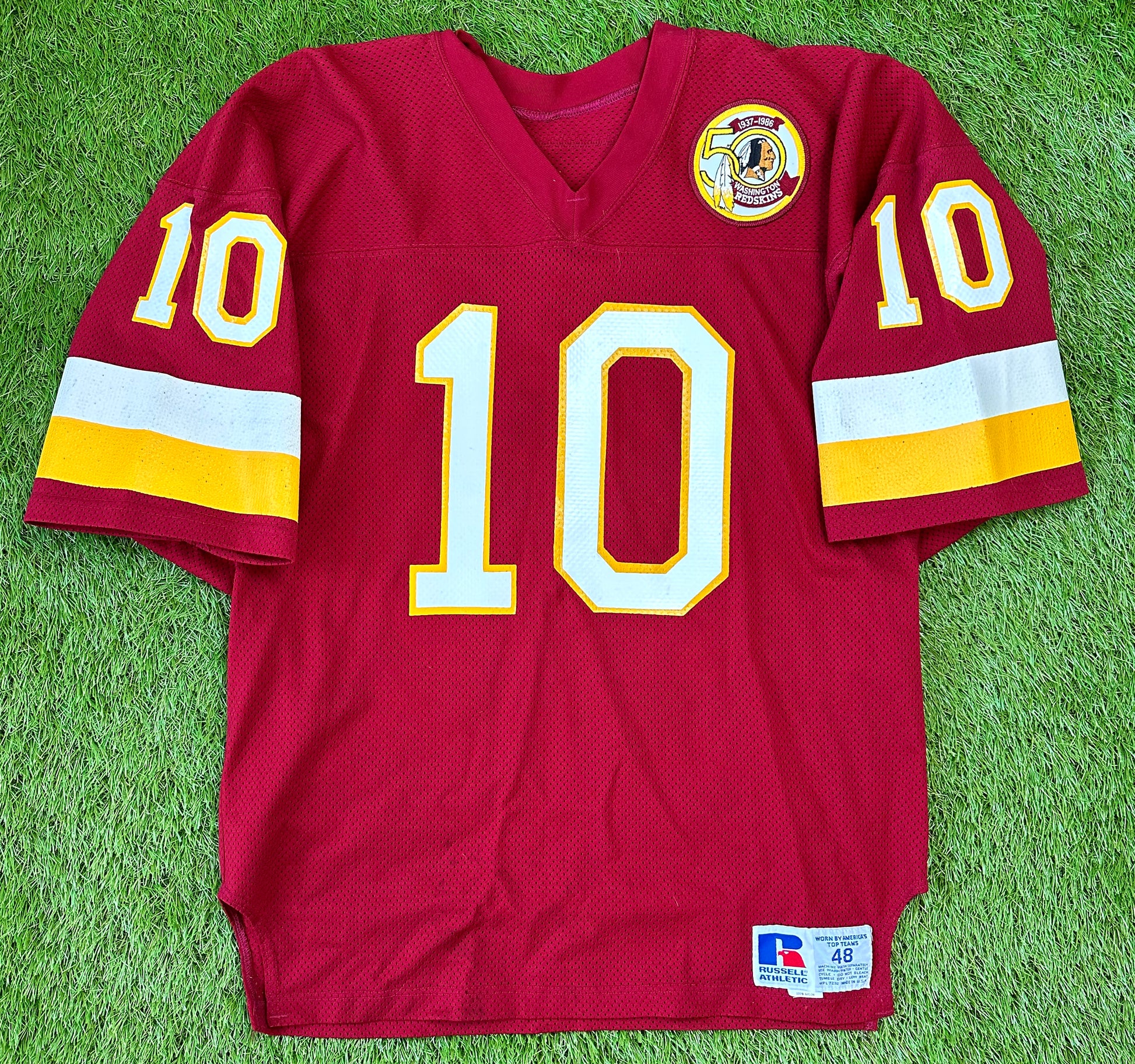 Washington Redskins 1986 Jay Schroeder NFL Football Jersey (48/XL