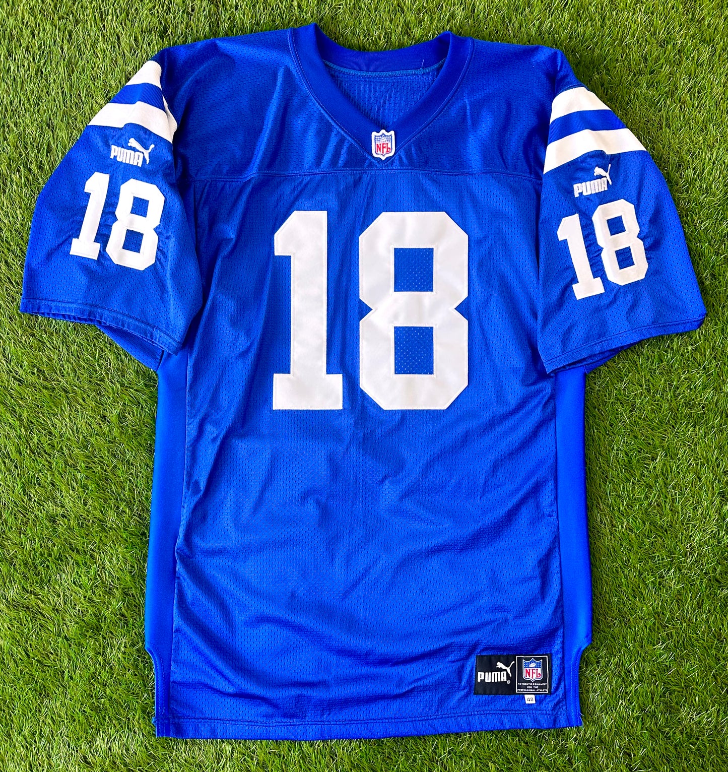 Indianapolis Colts 1999-2000 Peyton Manning NFL Football Jersey (48/XL)