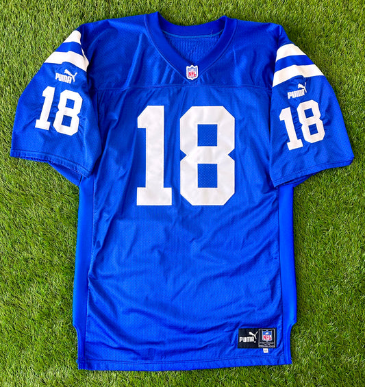 Indianapolis Colts 1999-2000 Peyton Manning NFL Football Jersey (48/XL)