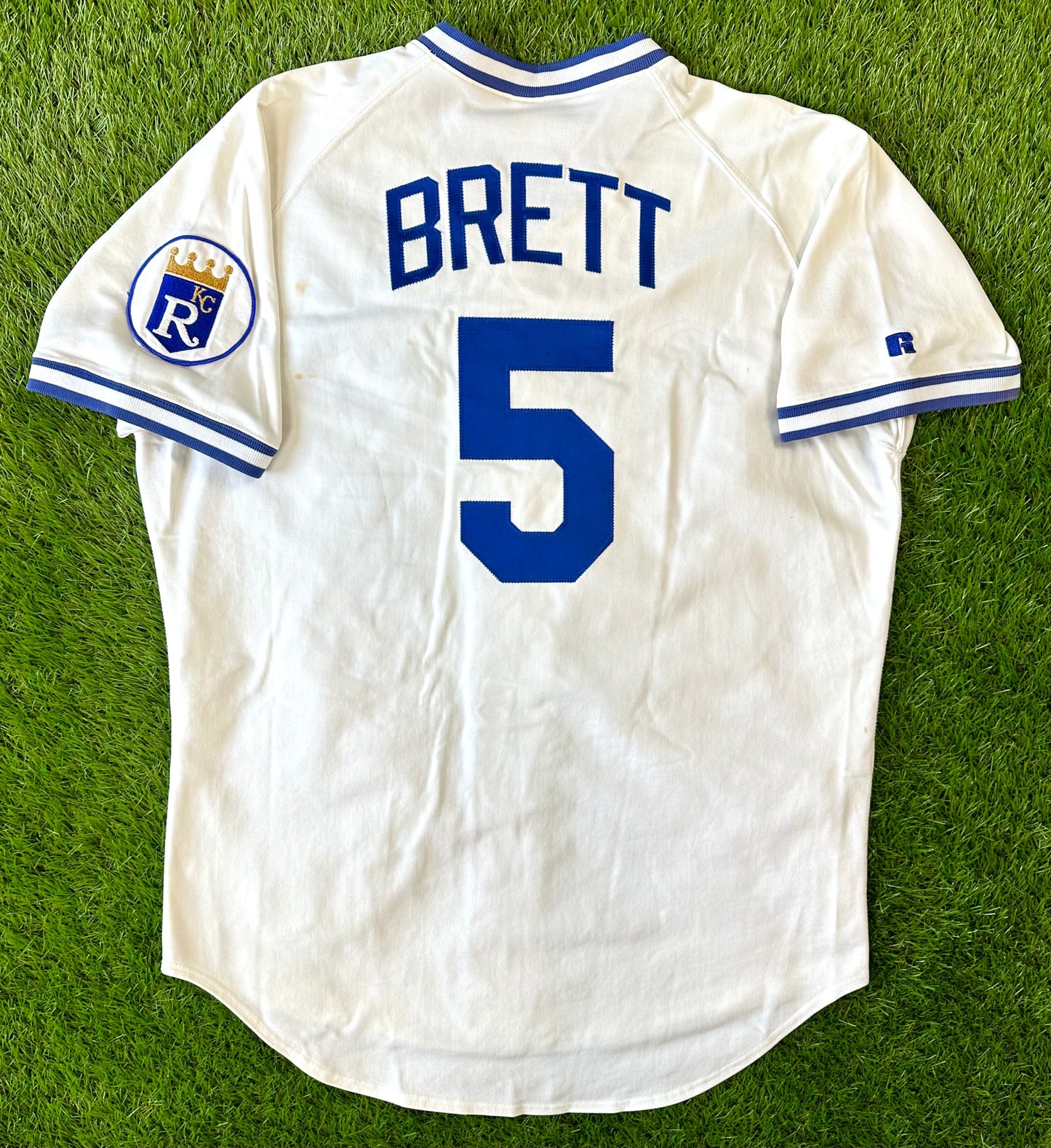 Kansas City Royals 1992 George Brett MLB Baseball Jersey (44/Large)