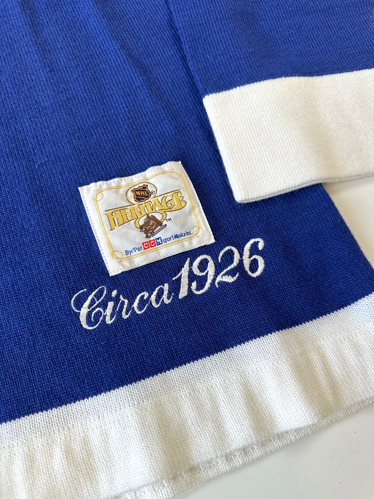 Portland Rosebuds 1926 Wool Sweater NHL Hockey Jersey (Large/XL)
