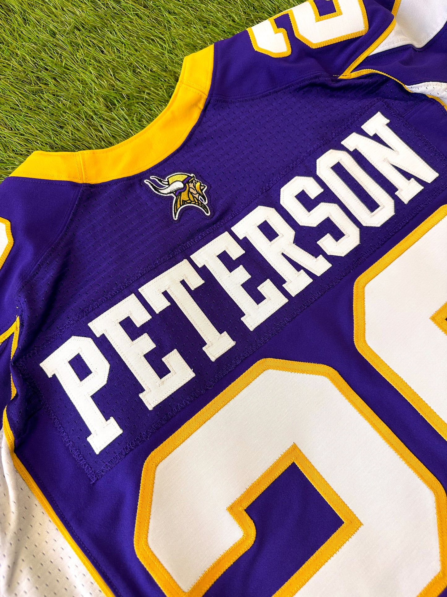 Minnesota Vikings Adrian Peterson 2012 Team Issued NFL Football Jersey (48/XL)