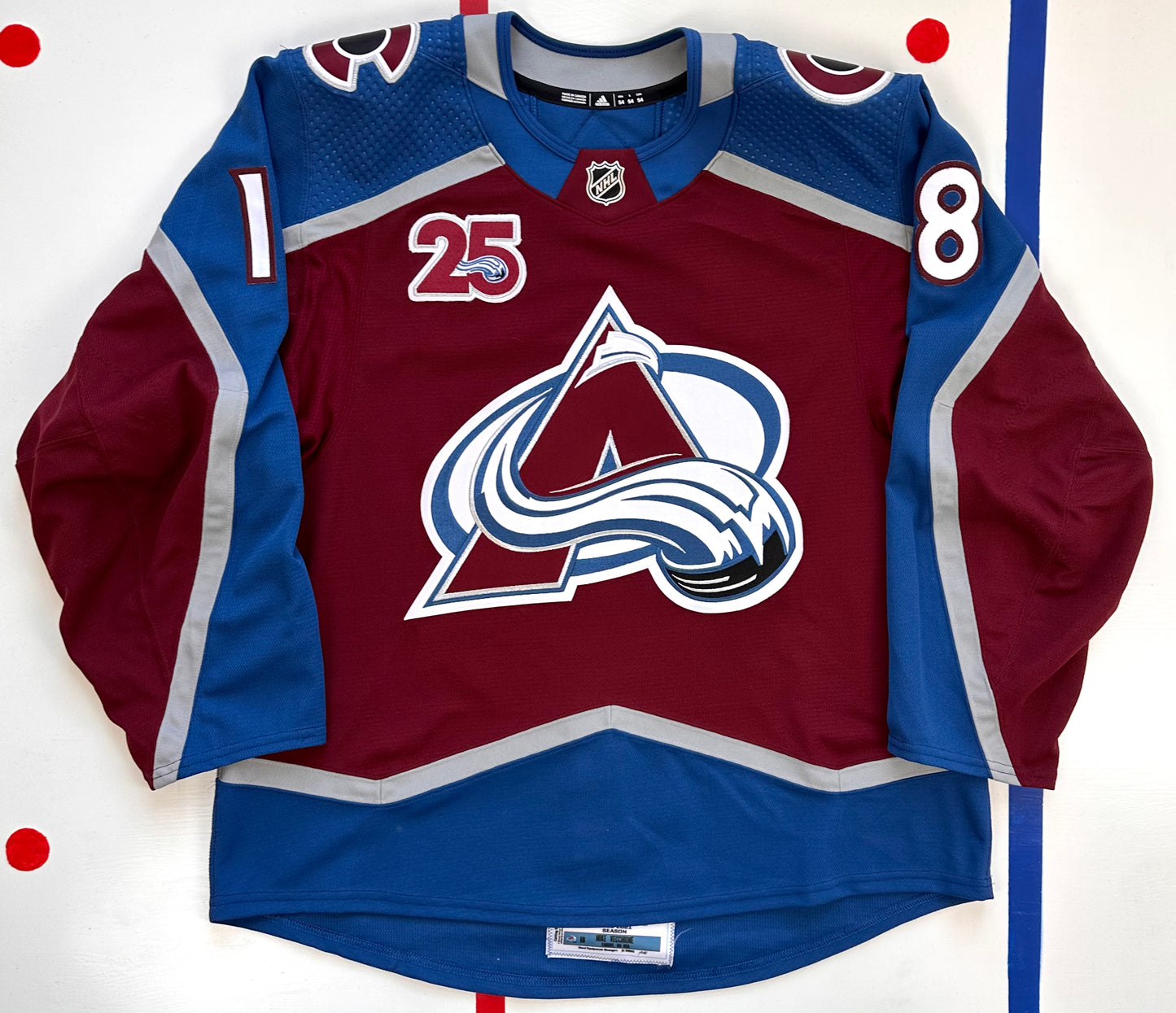 Colorado Avalanche 2021 Alex Newhook NHL Hockey Jersey (54/XL)