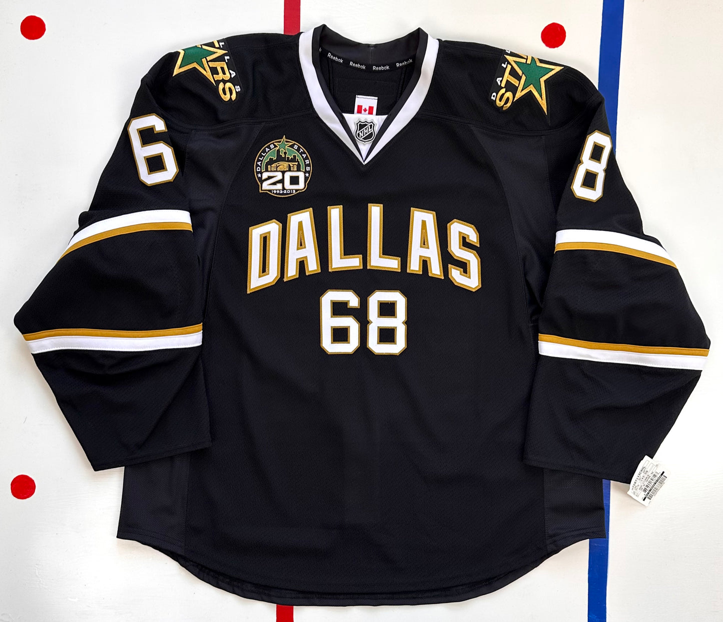 Dallas Stars 2012-2013 Jaromir Jagr NHL Hockey Jersey (58/XXXL)