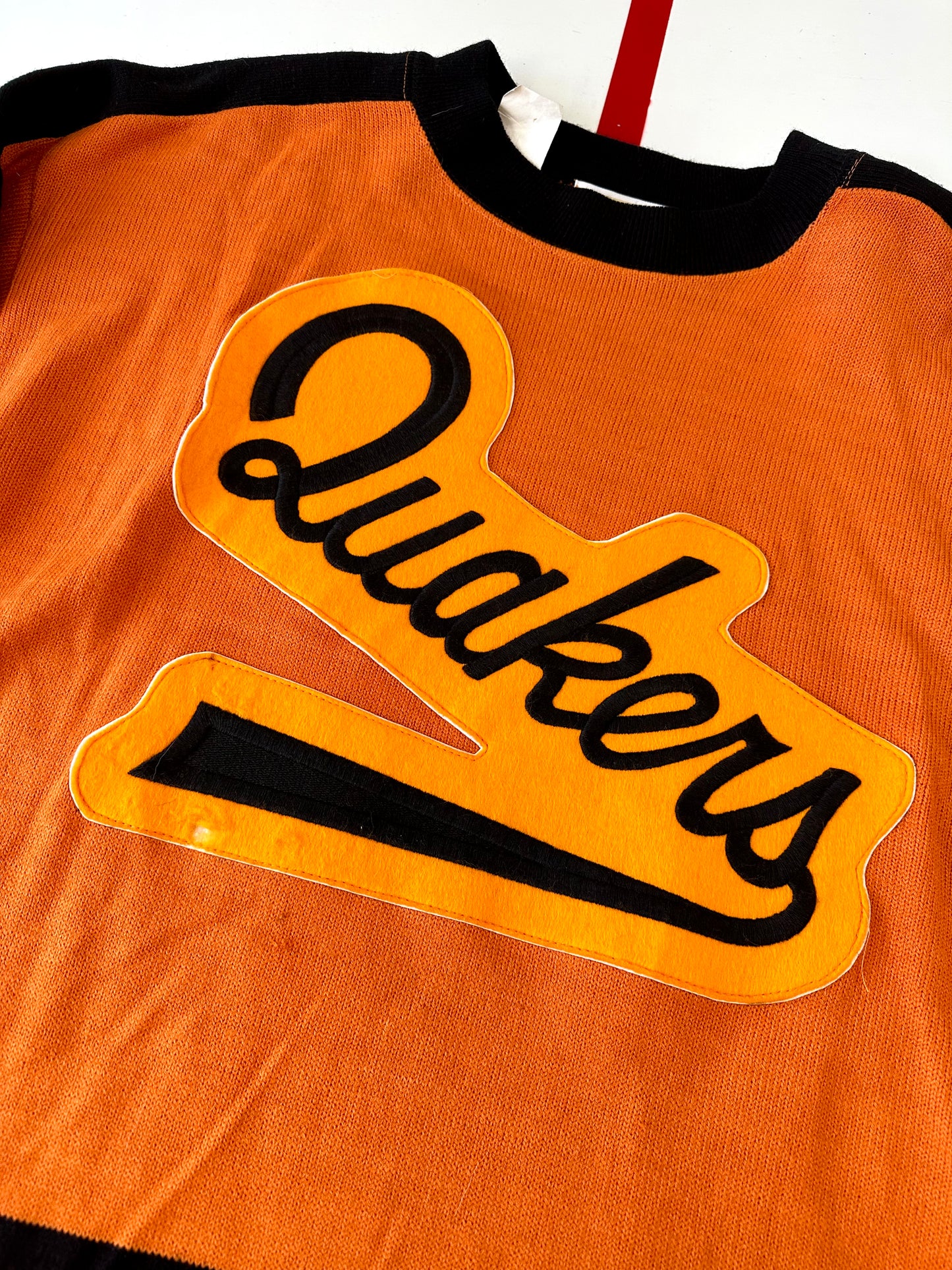 Philadelphia Quakers 1931 Wool Sweater NHL Hockey Jersey (XL)